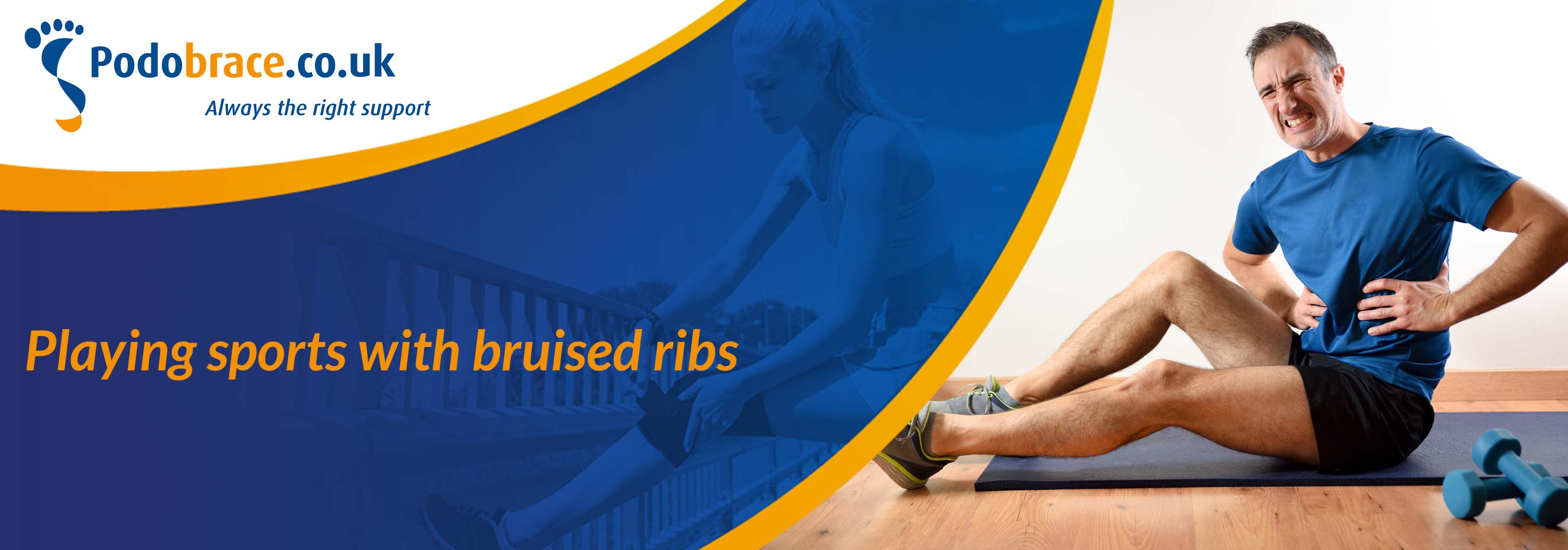 playing sports with bruised ribs