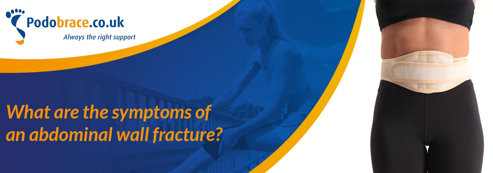 what are the symptoms of an abdominal wall fracture