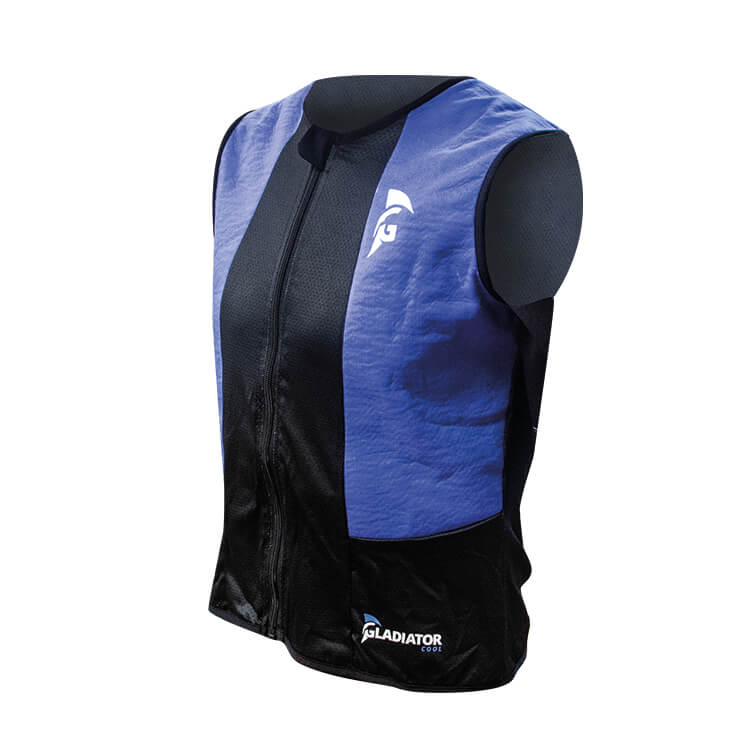 Gladiator Cool - Bodycool Cooling Vest around mannequin