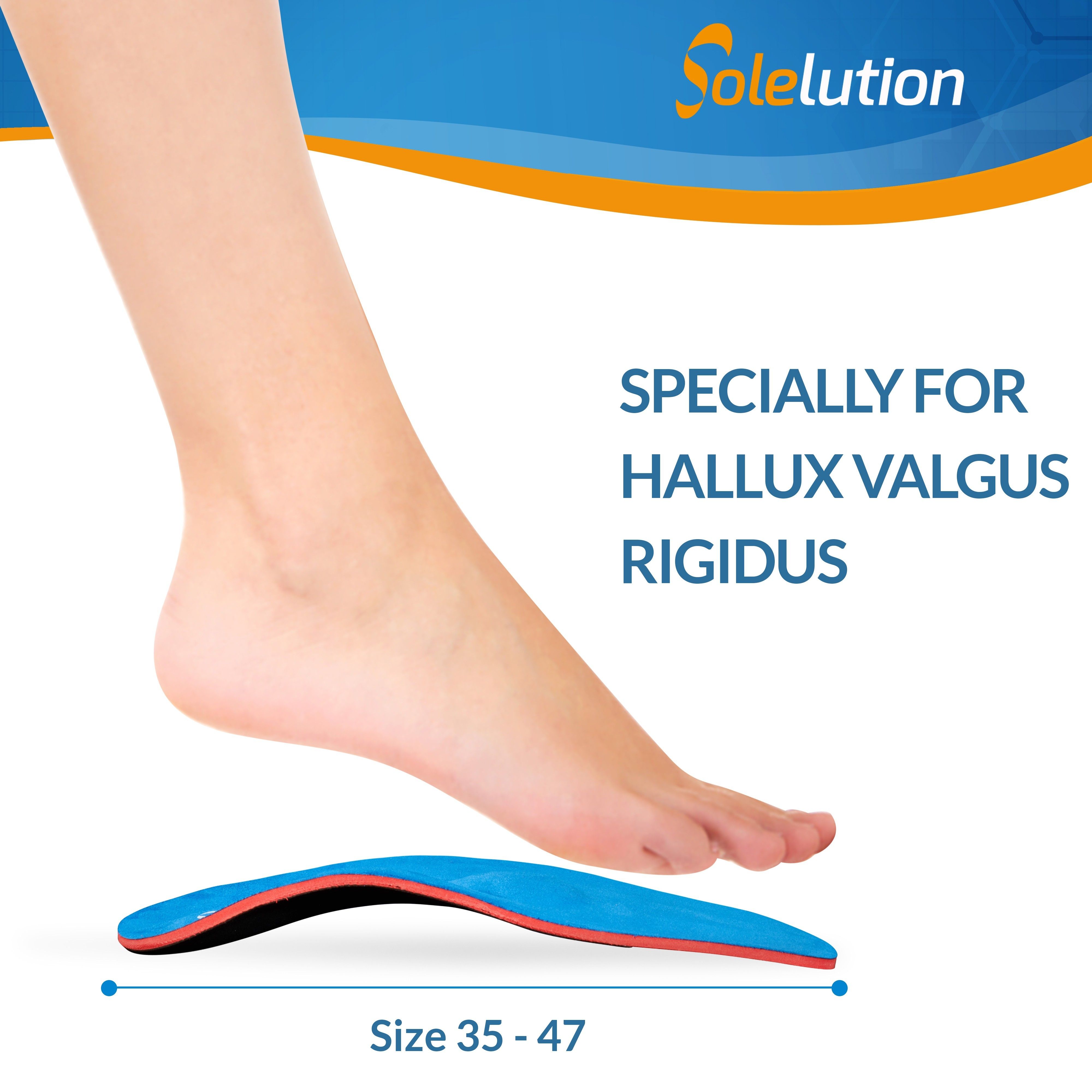 insoles hallux valgus rigidus USP