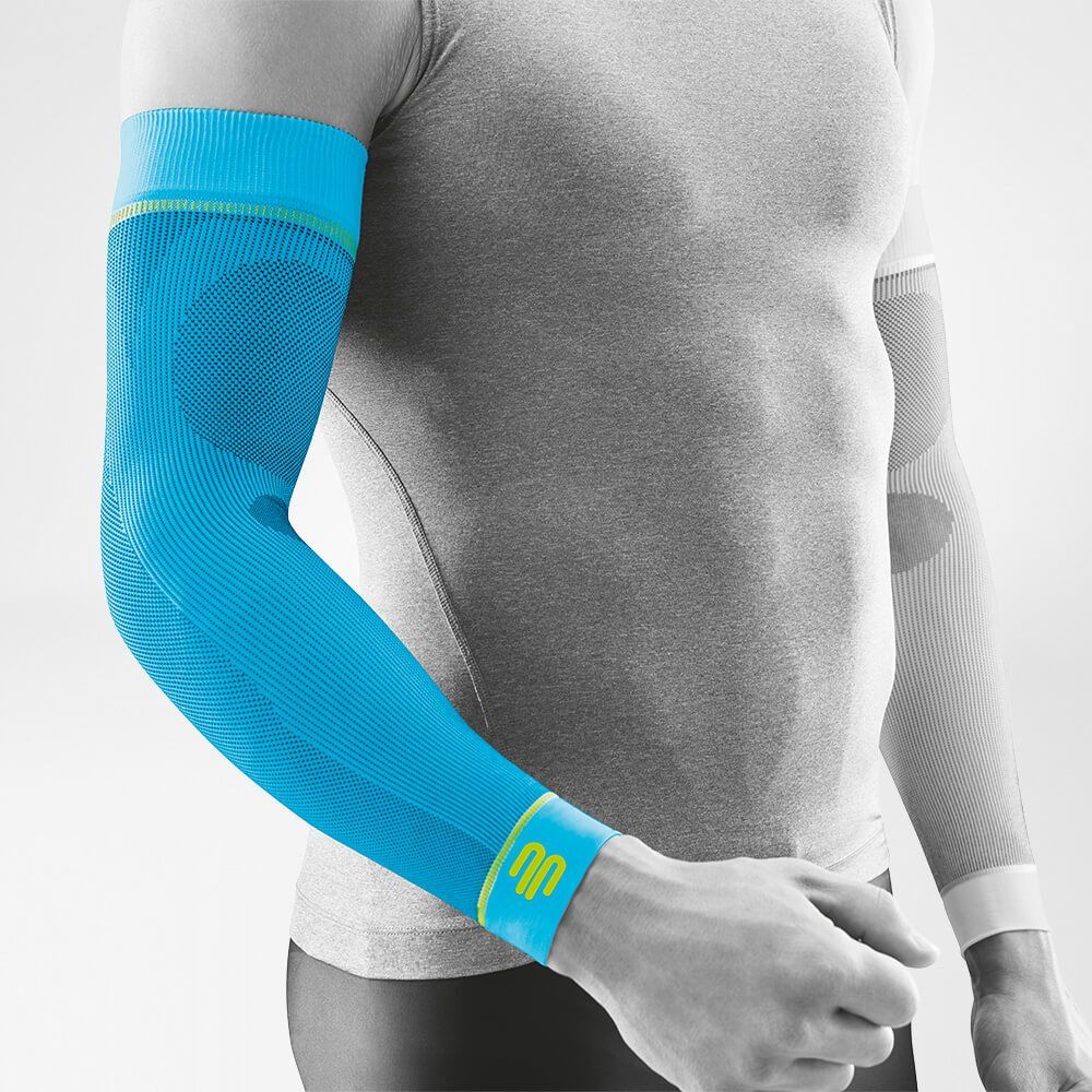 Bauerfeind Sports Compression Sleeve Riviera Blue