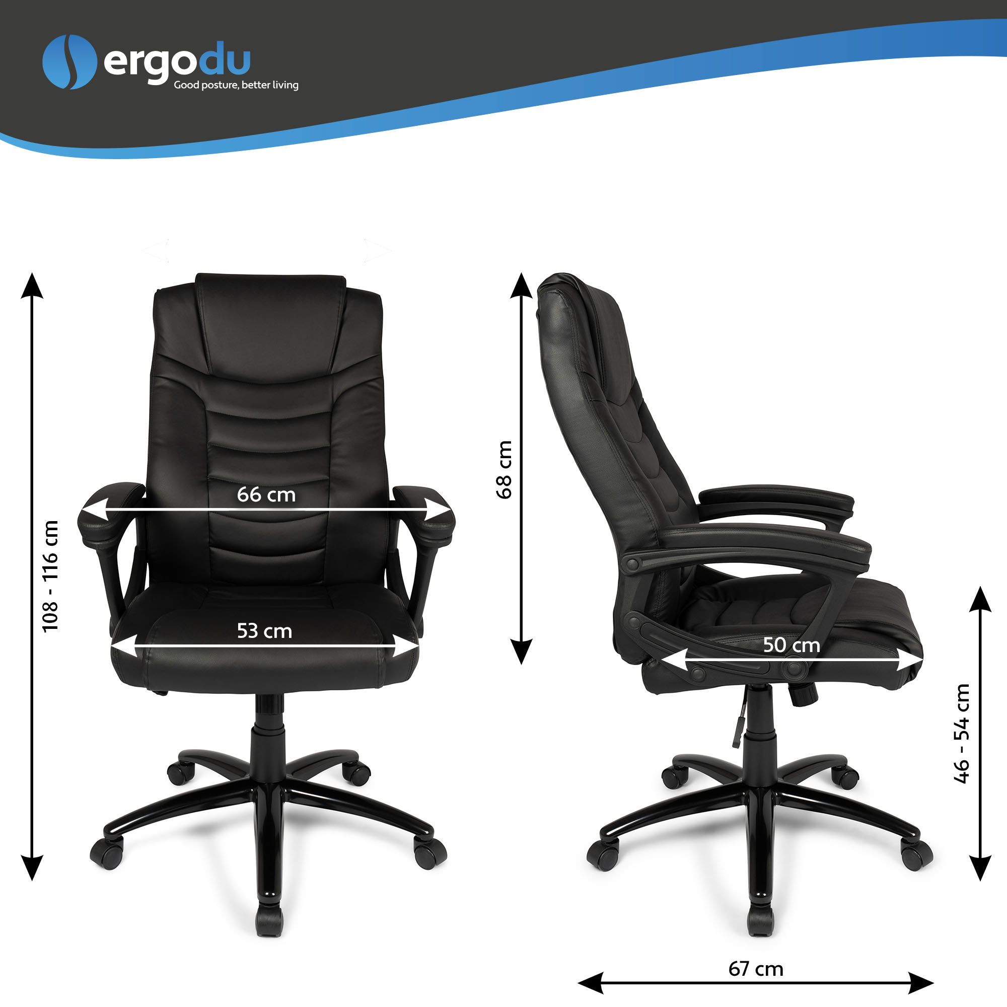 Ergodu Luxury Office Chair 