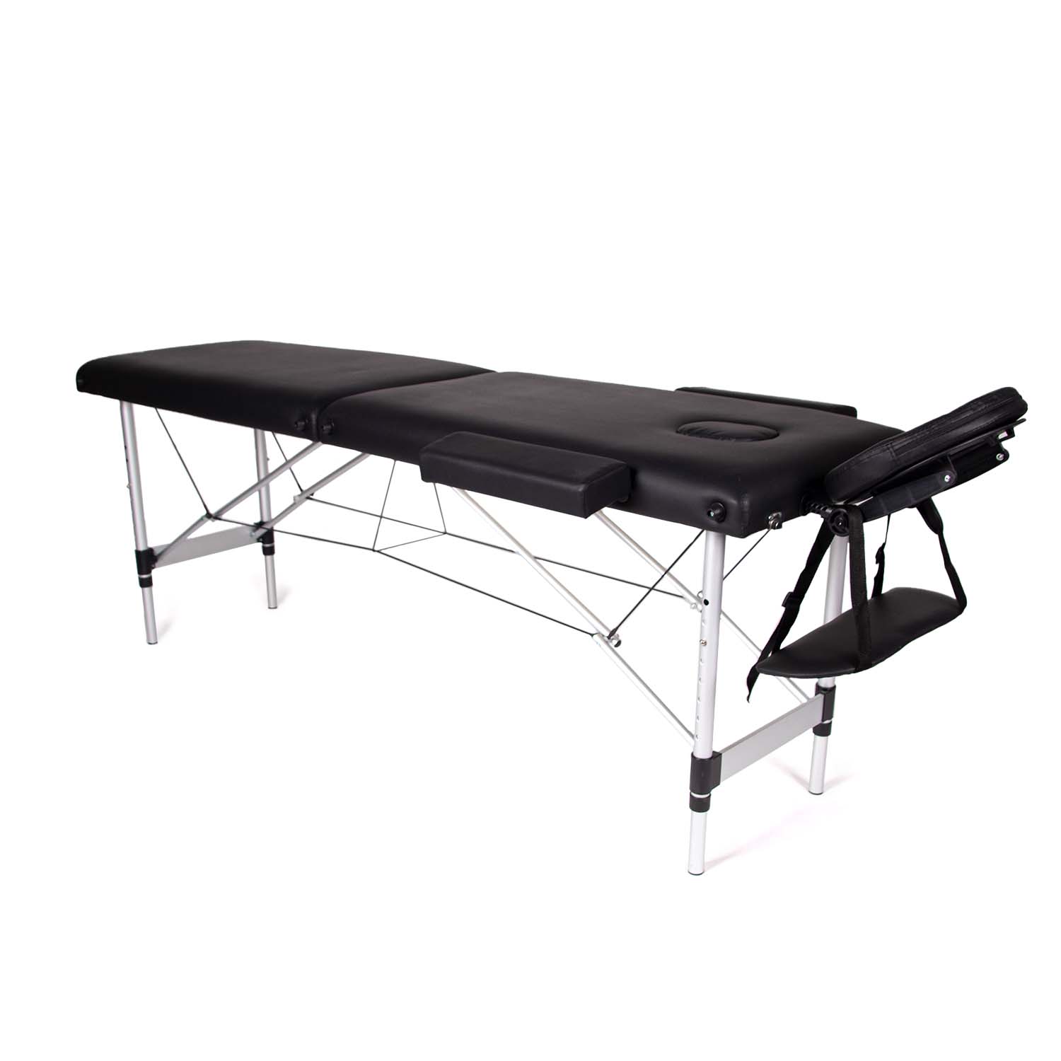 Dunimed Massage Table - Aluminium Frame completely set up