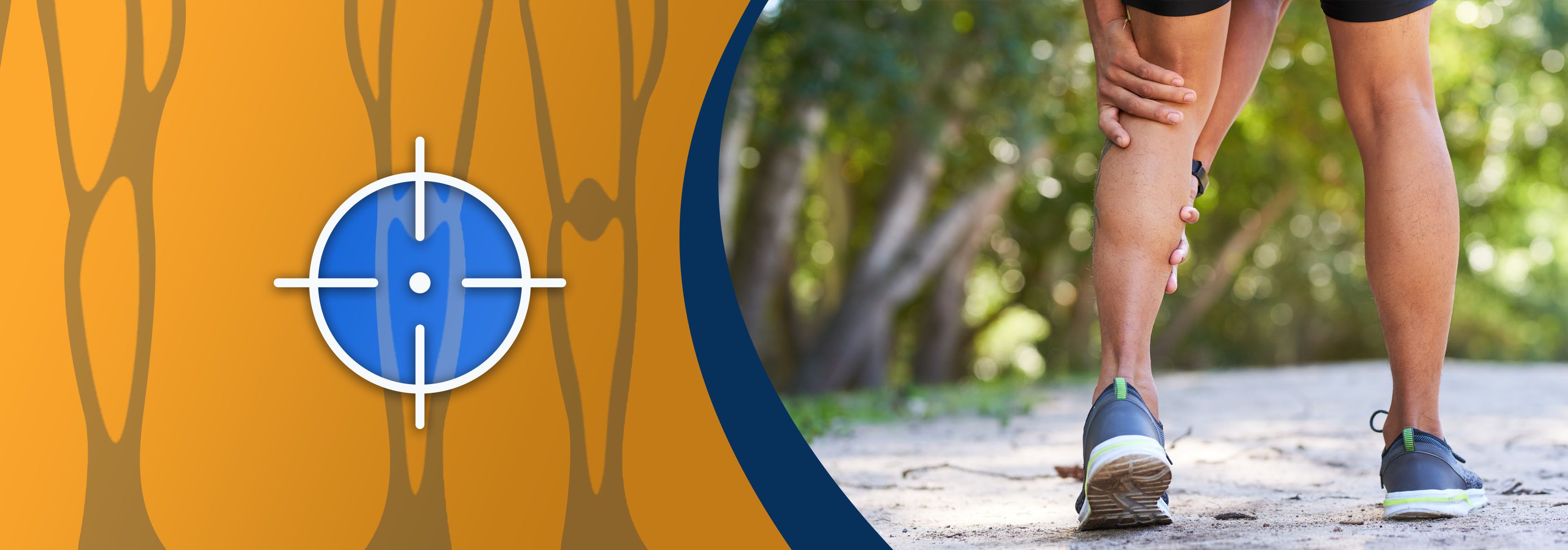 What is the best support for a calf injury