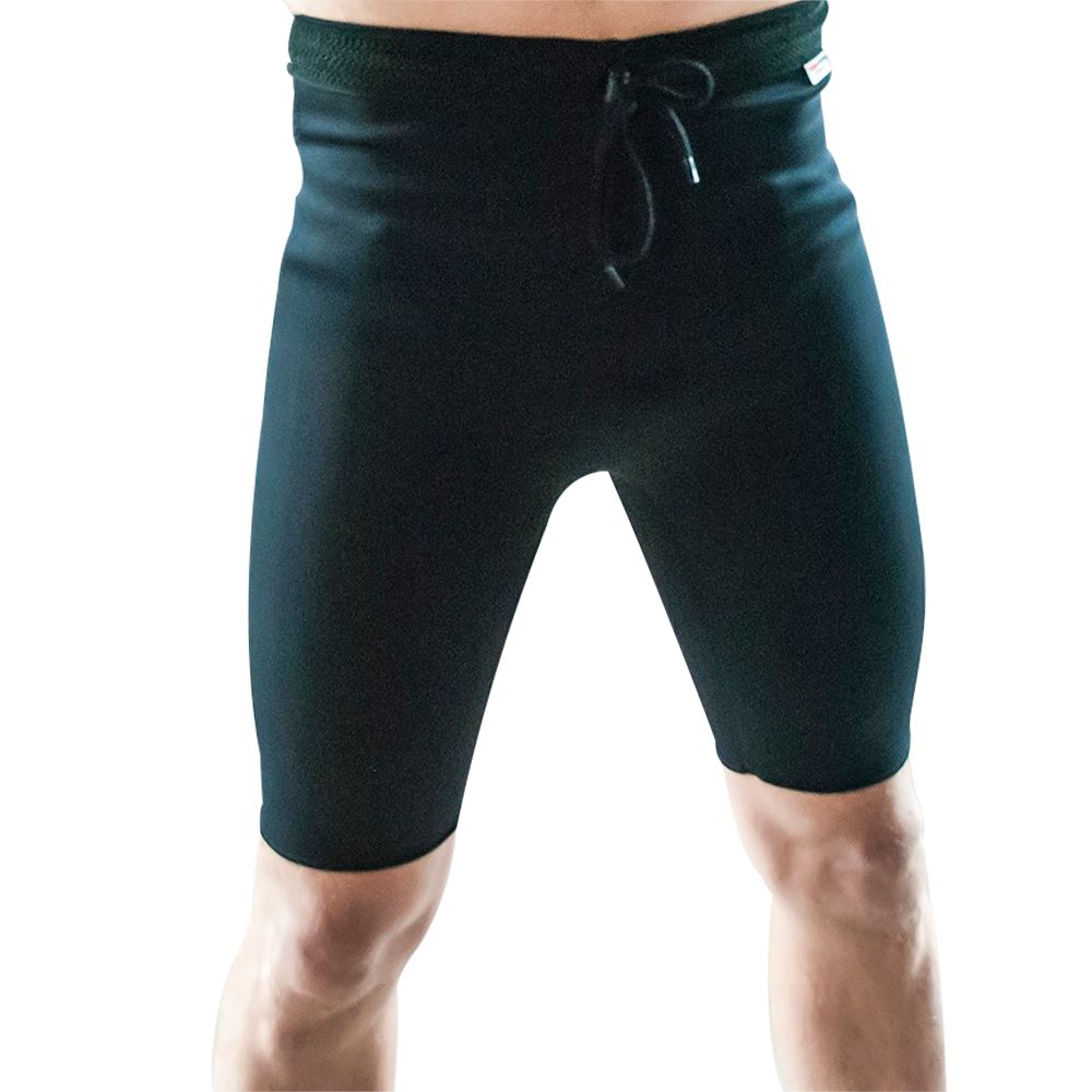 super ortho neoprene thermal compression shorts front view zoomed out