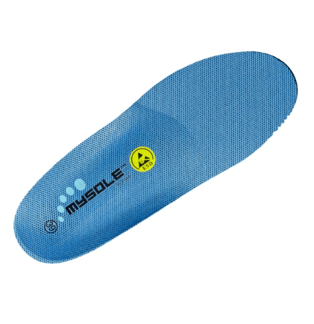 Top view of the MySole Medium Arch Insoles