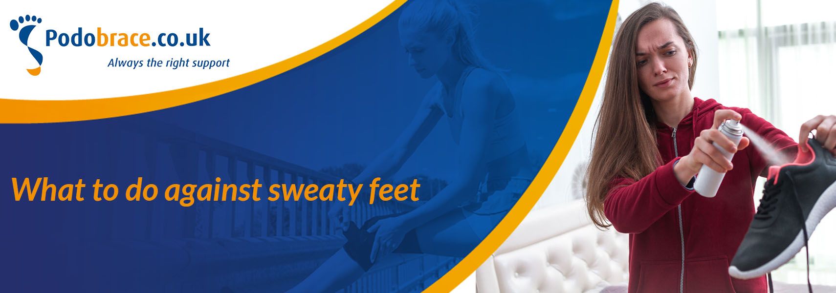 What to do against sweaty feet