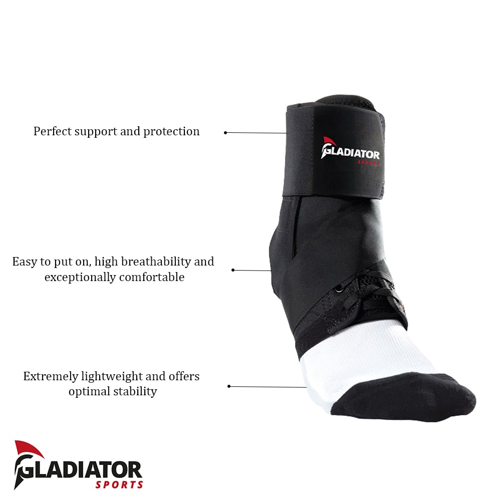 Lightweight Ankle Support with Straps