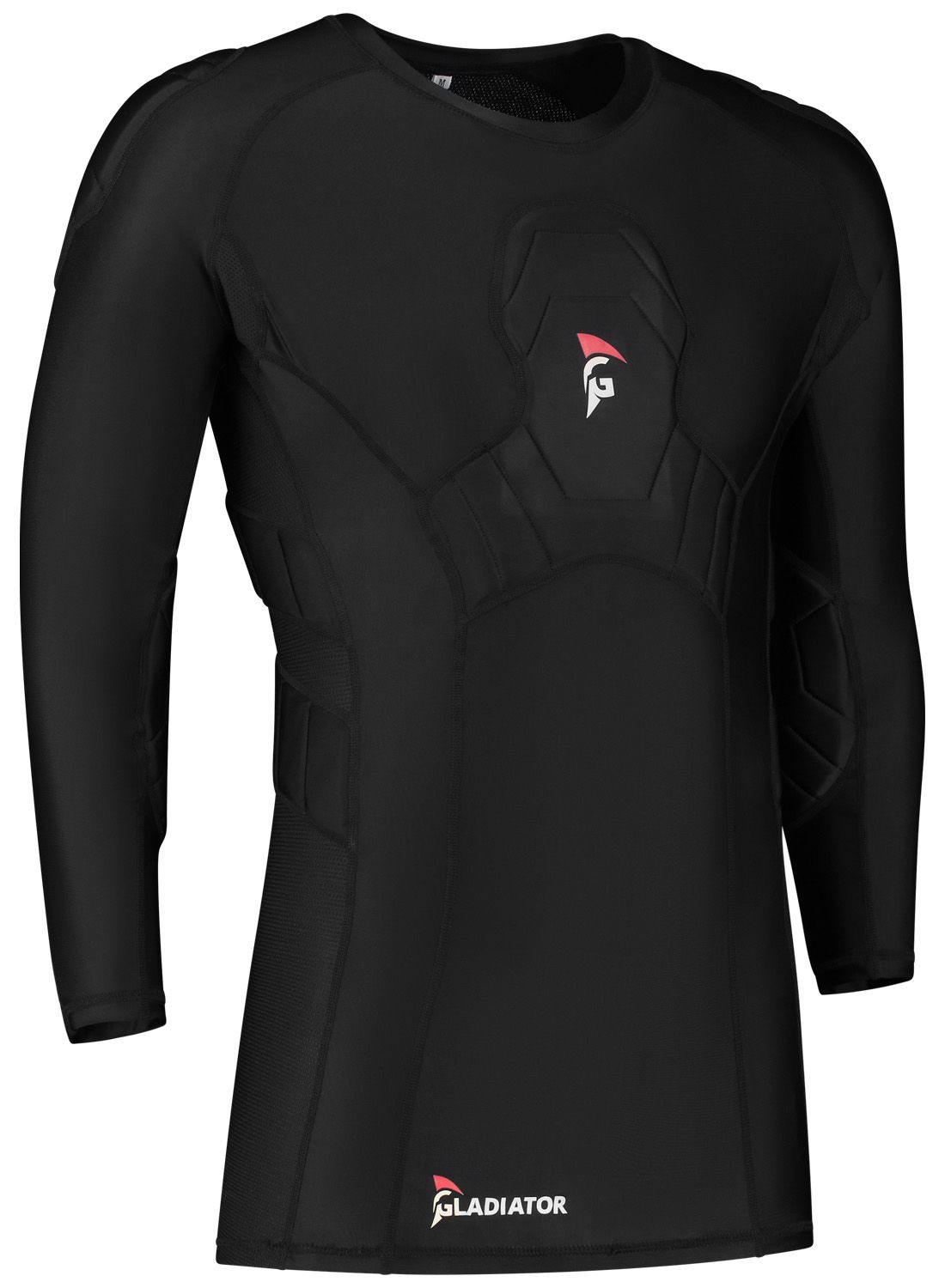 gladiator sports goalkeeper protection shirt front view