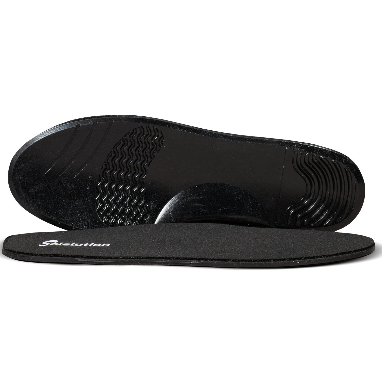 Solelution Geleinlagen Max Seitenansicht und Draufsicht