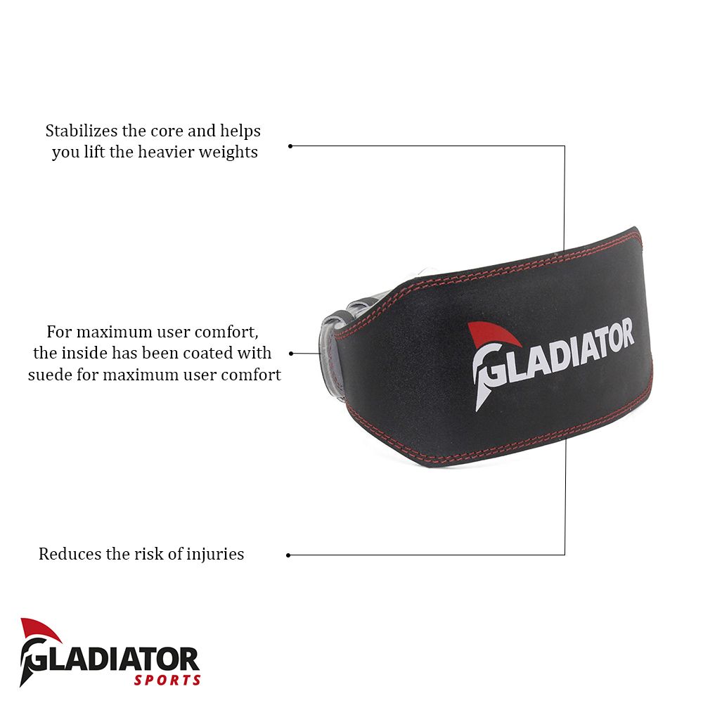 Gladiator Sports Weightlifting Belt product specifications