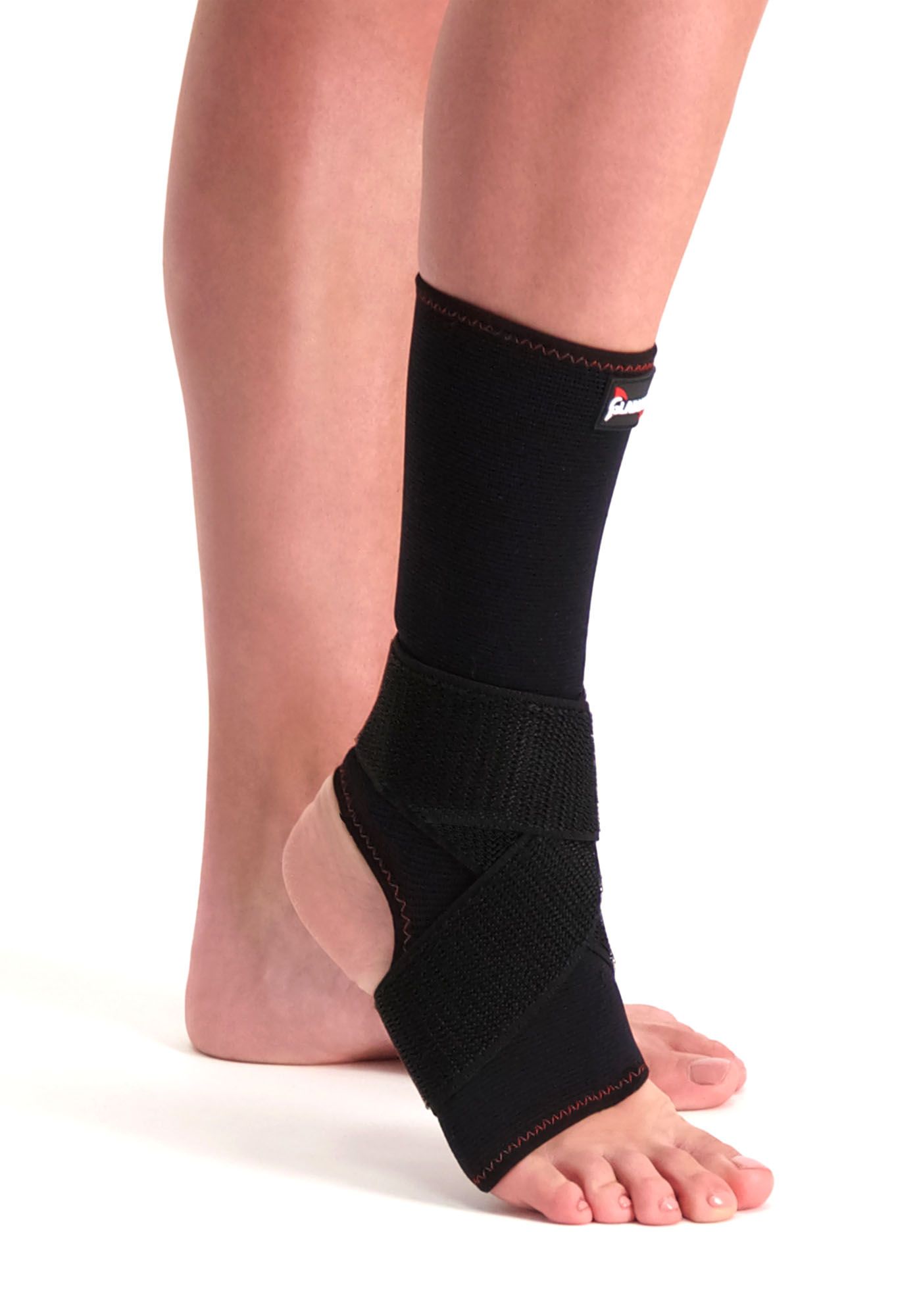 Side view of the Gladiator Sports Premium Ankle Support 