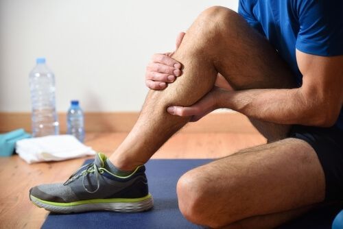 calf muscle cramp