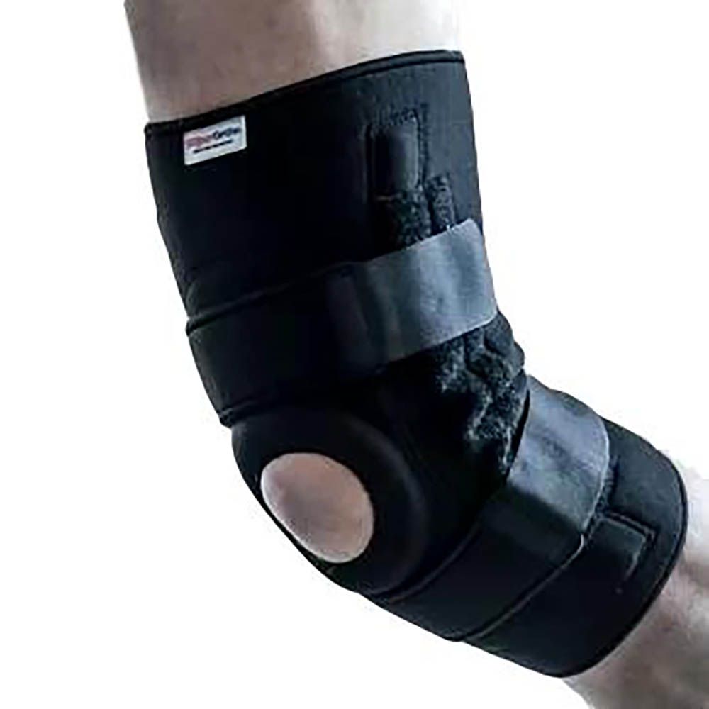 super ortho patella support kneecap support side view