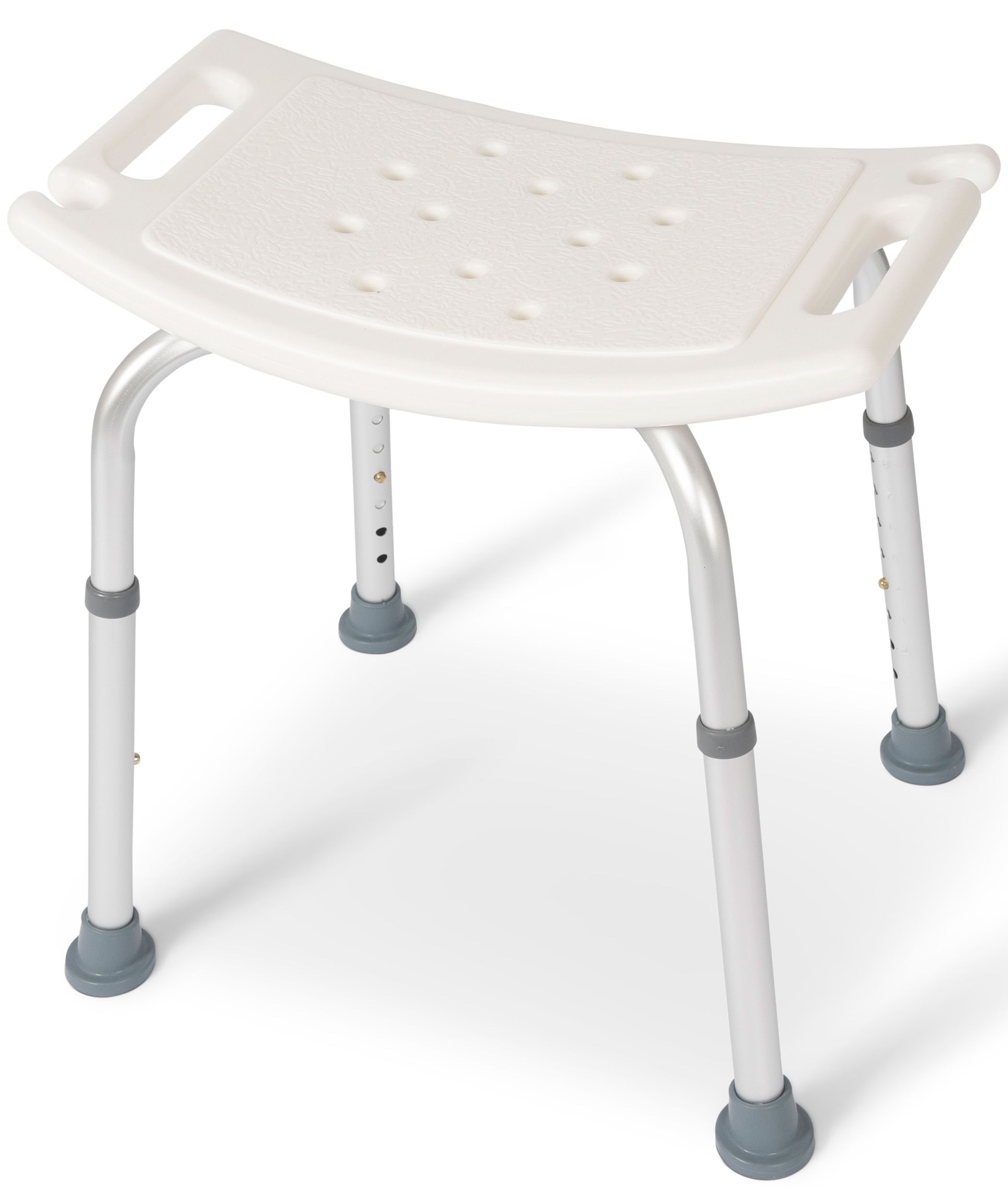 Dunimed Shower Chair - In Height Adjustable pictured from above