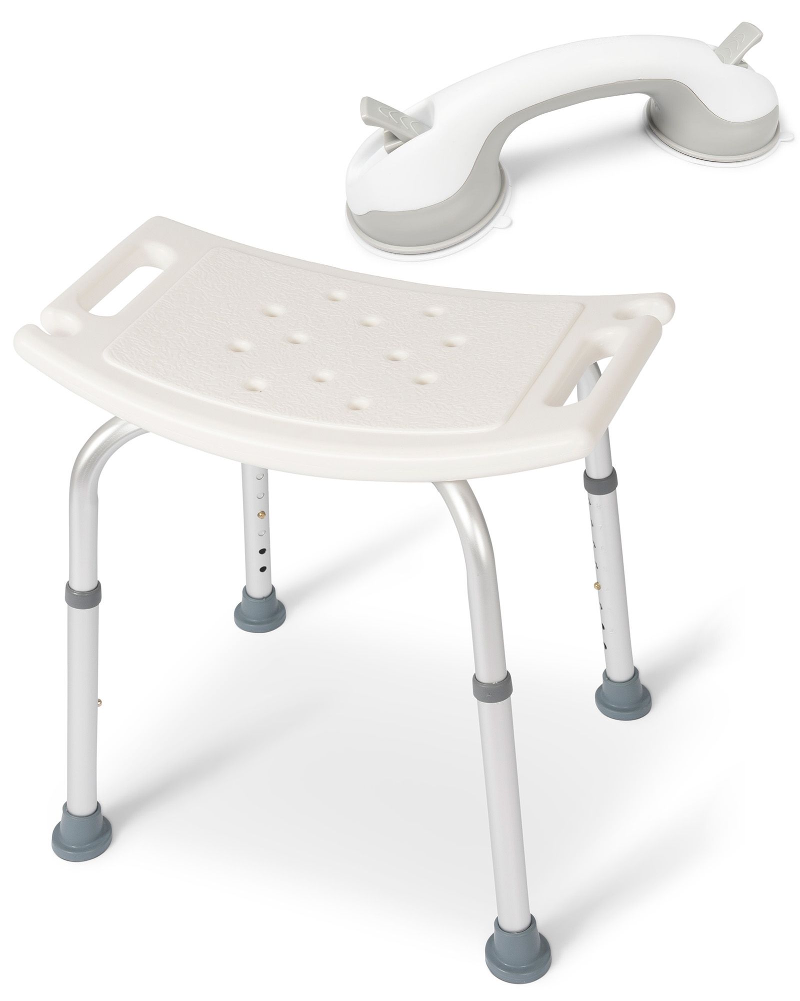 Dunimed Shower Chair with Handle for Seniors