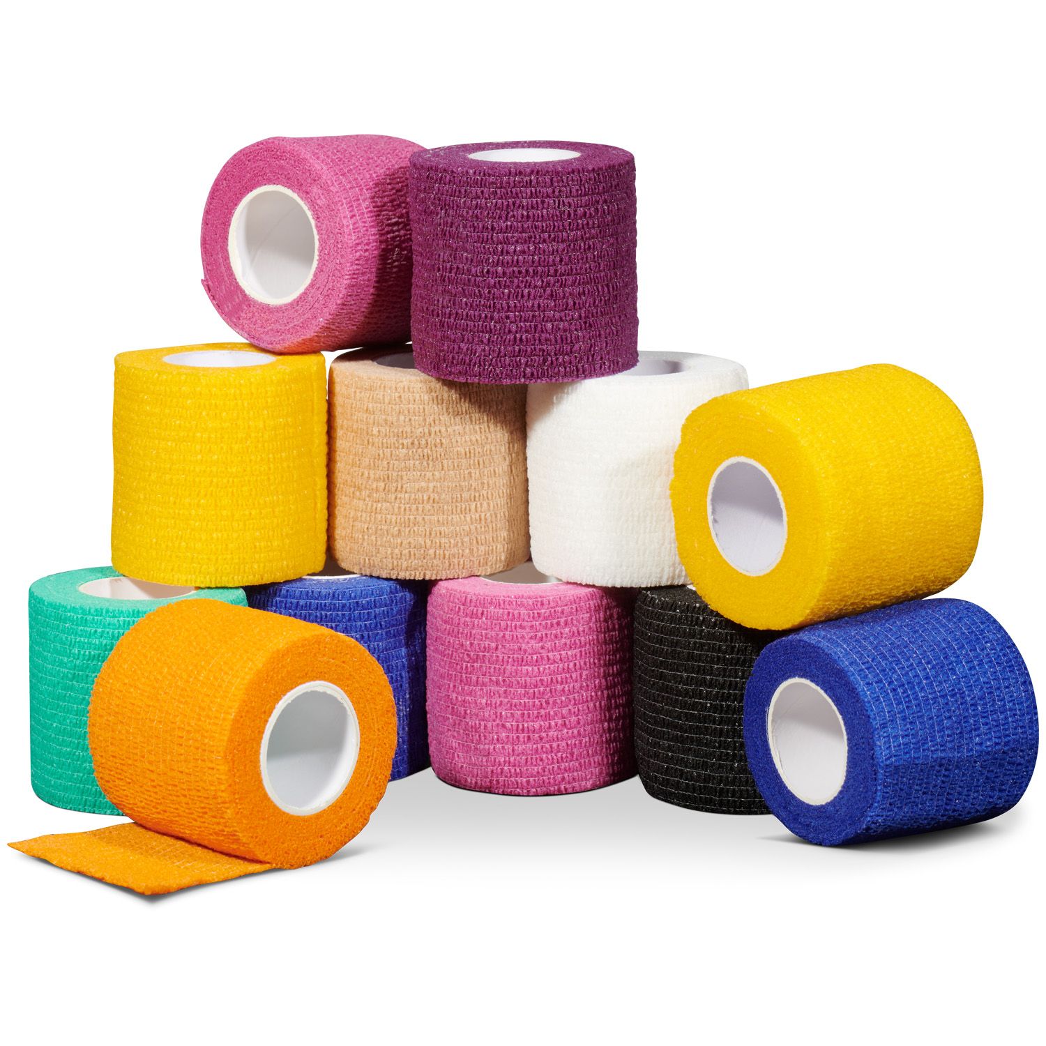 Gladiator Sports Untertape Bandage - 12 Rollen alle farben