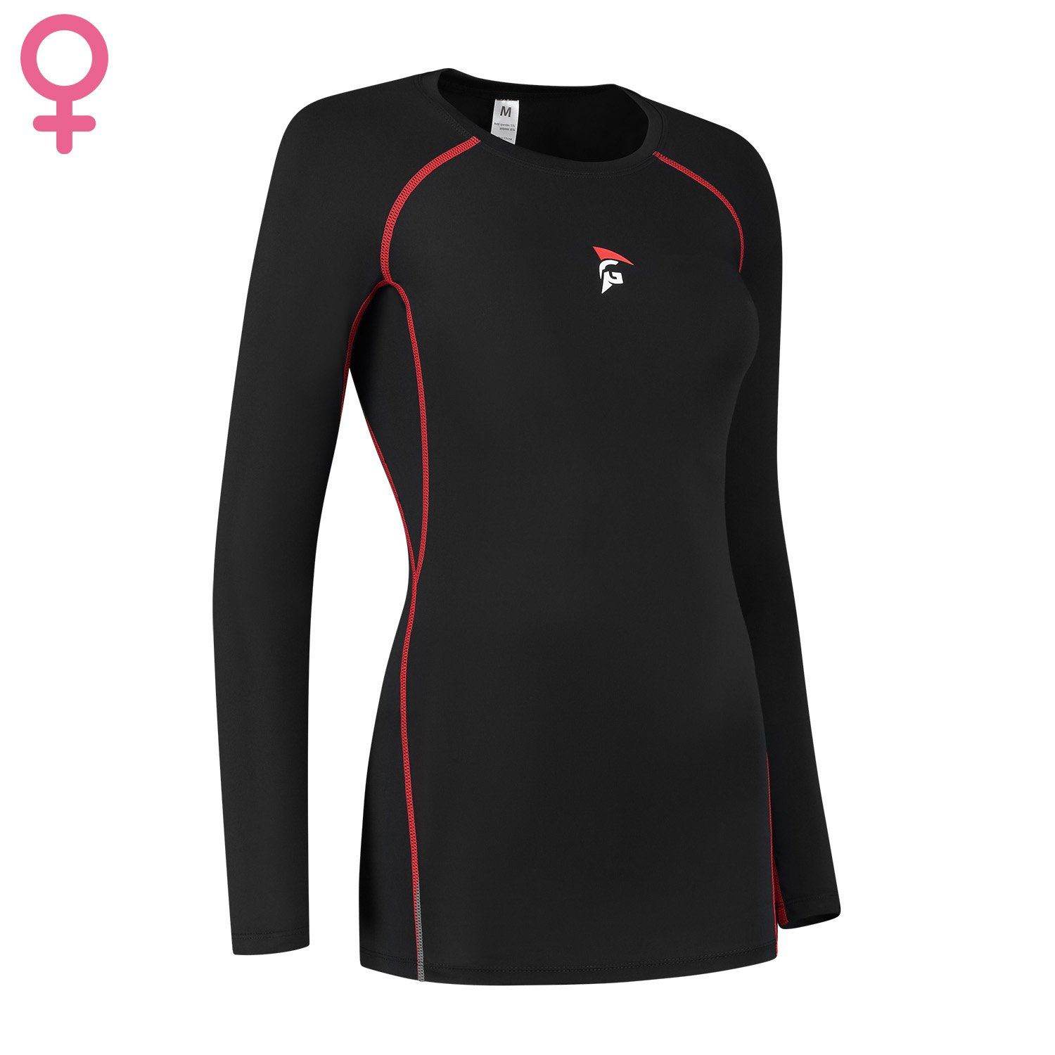 gladiator sports longsleeve compression top for woman