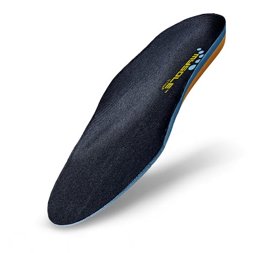 Oblique view of the MySole Running Insoles