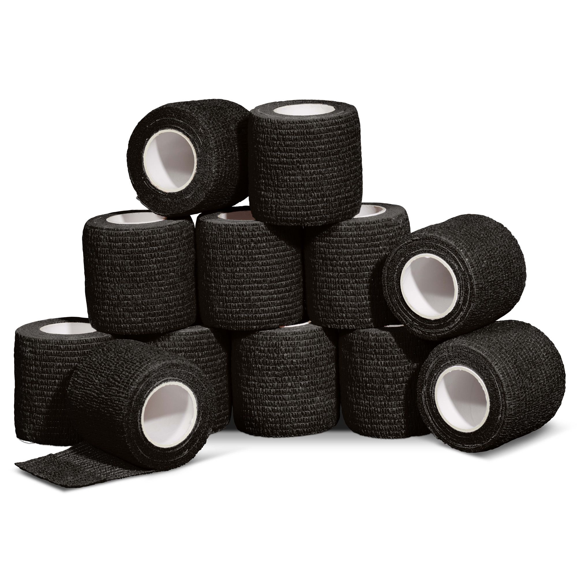 Gladiator Sports Untertape Bandage - 12 Rollen schwarz