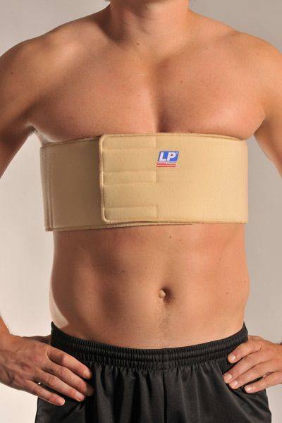 LP Support Rippenband / Rippenbandage Vorderansicht