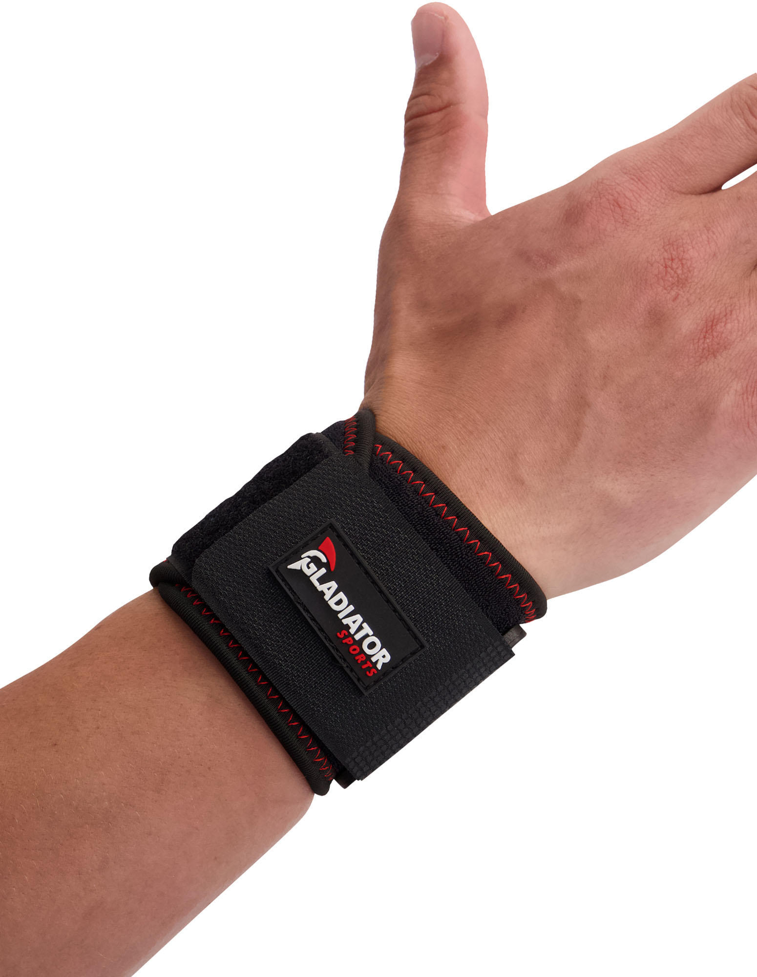 Gladiator Sports Handgelenkbandage getragen