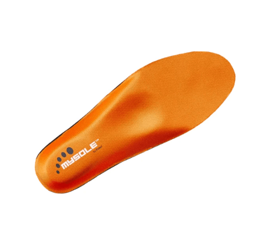 MYSOLE Sporteinlagen für Schlägersport Draufsicht