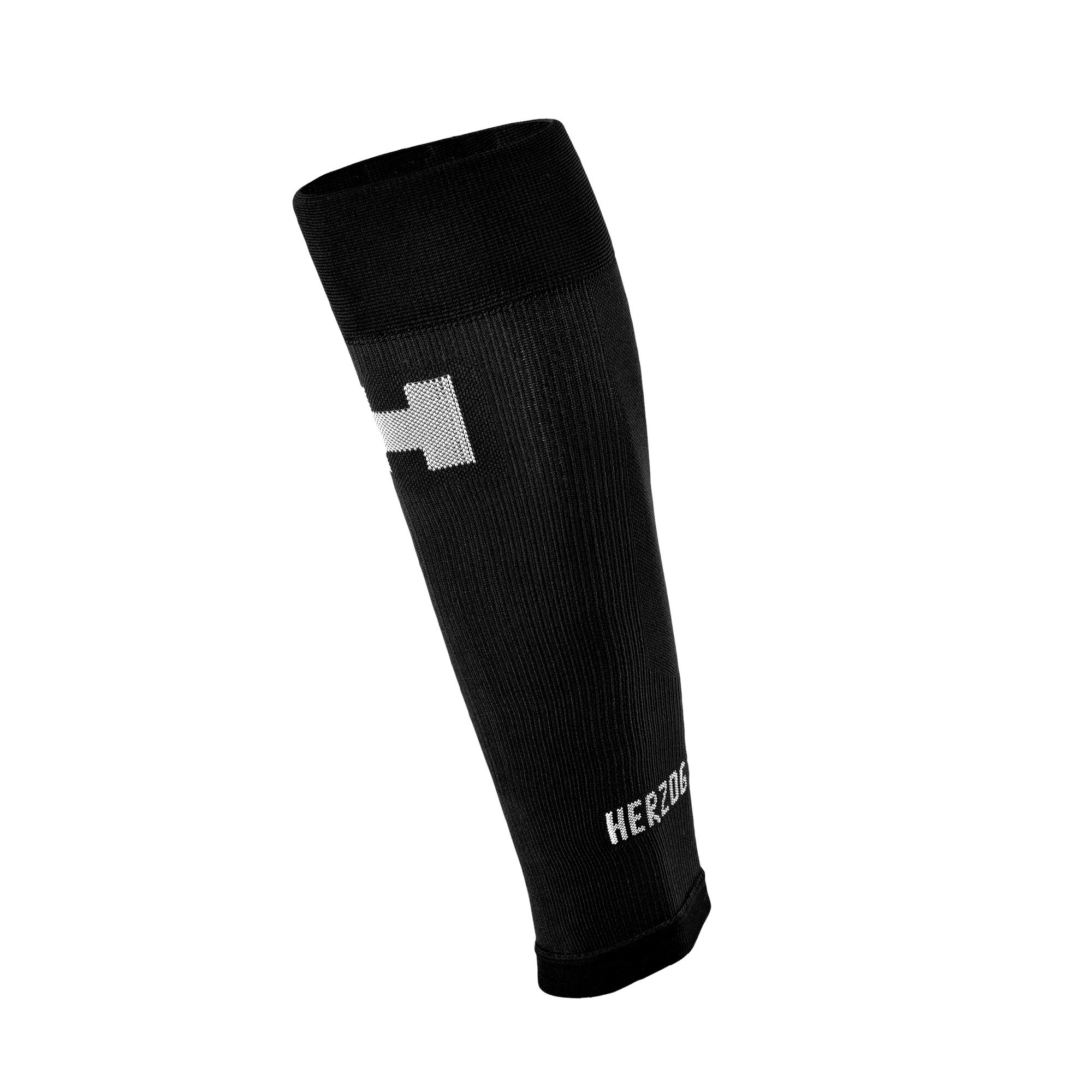 Herzog Sport Compression Stockings - Tubes in the colour black left side