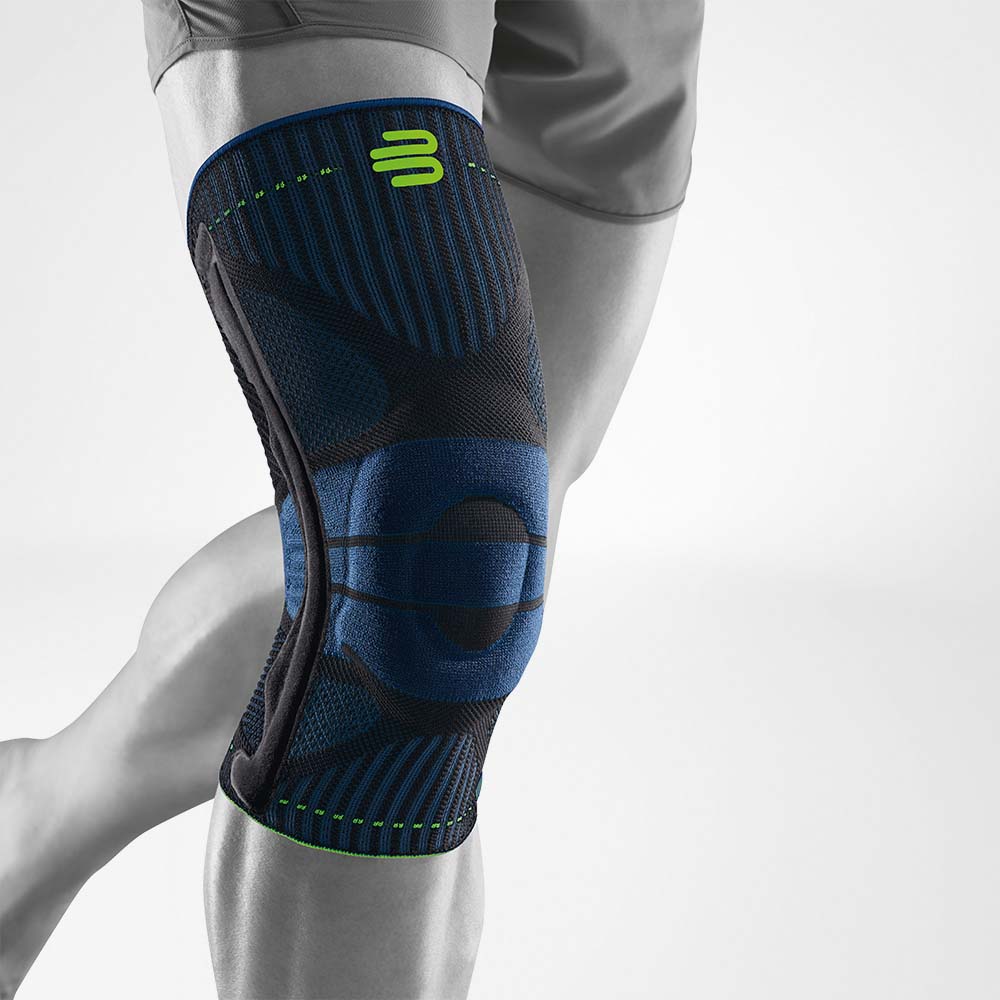Bauerfeind Sports Kniebandage in Schwarz