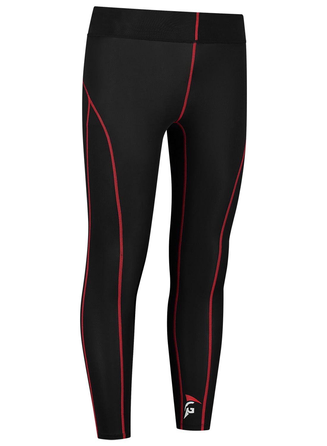 Front side view of the Gladiator Sports Compression Tights Long