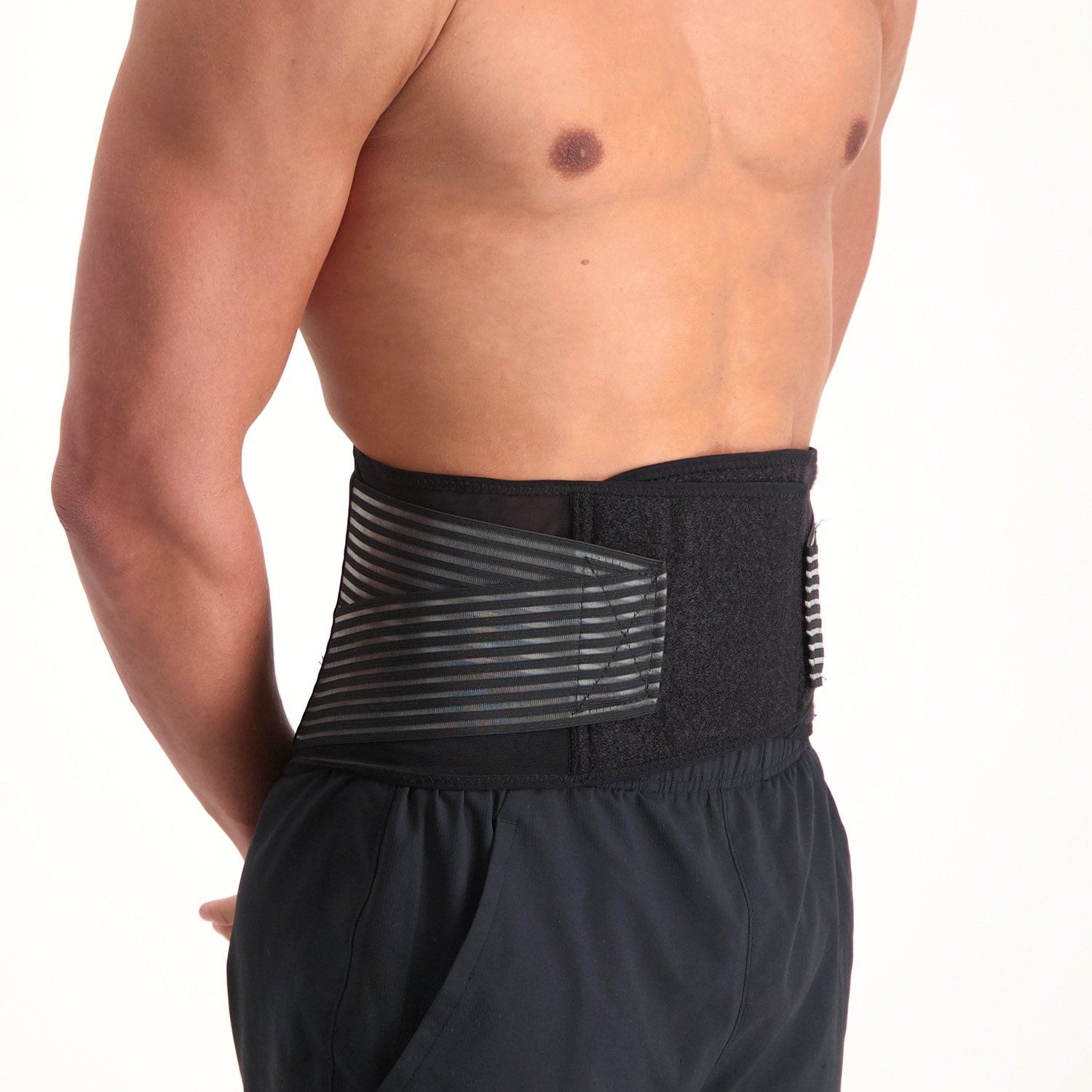 McDavid 493 Rückenbandage / Rückenstütze Seitenansicht