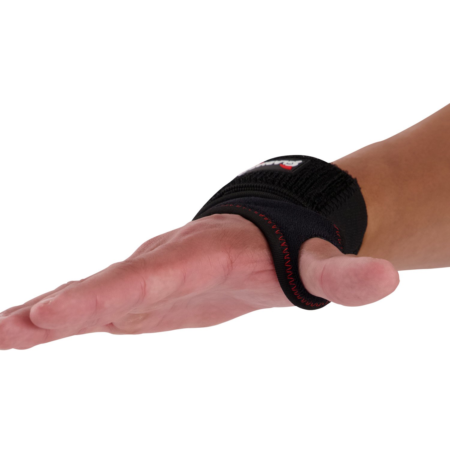 Gladiator Sports Handgelenkbandage mit Daumenöffnung Seitenansicht