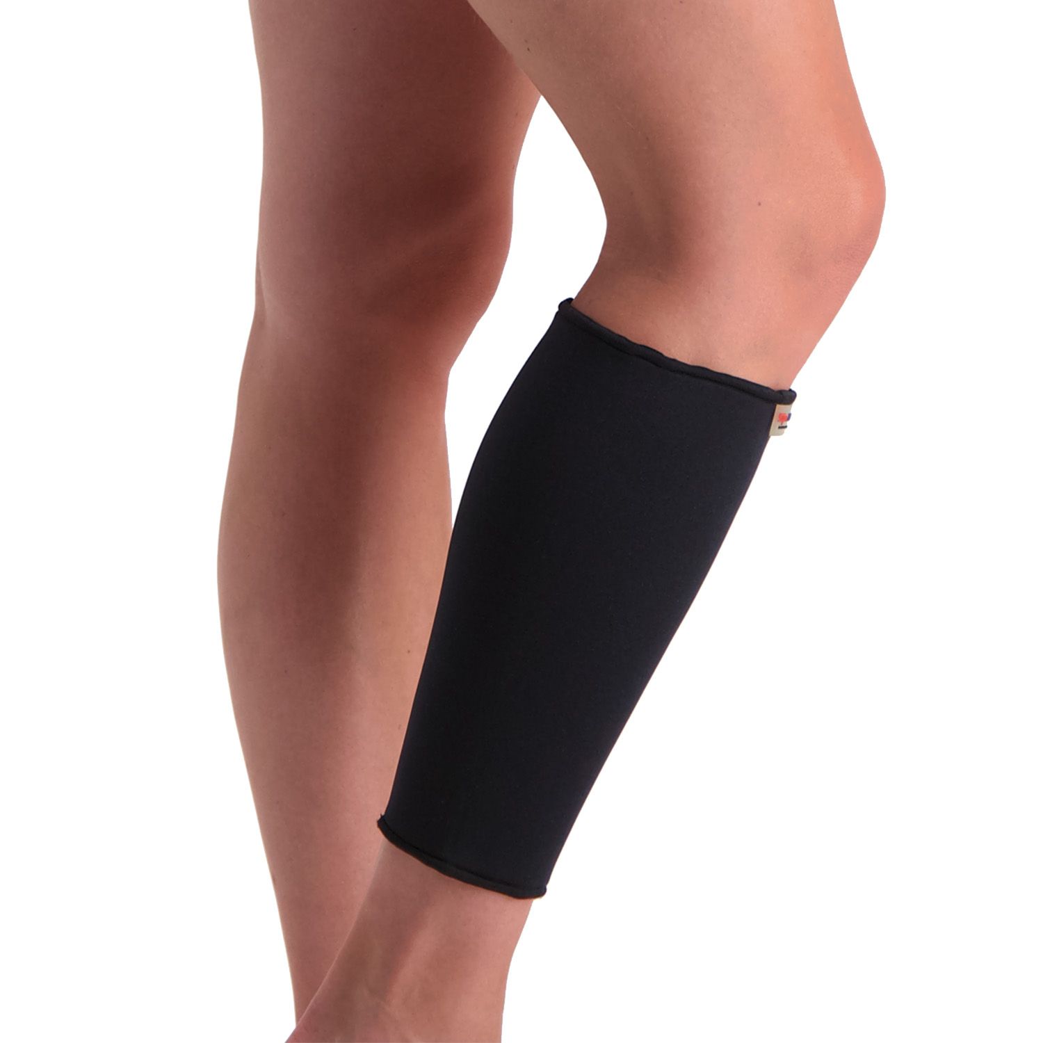 Super Ortho Wadenbandage schwarz rechte Seitenansicht