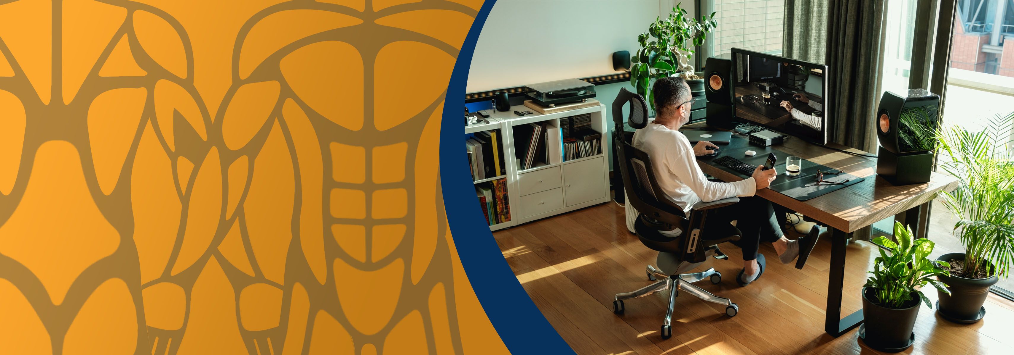 tips for working from home ergonomically