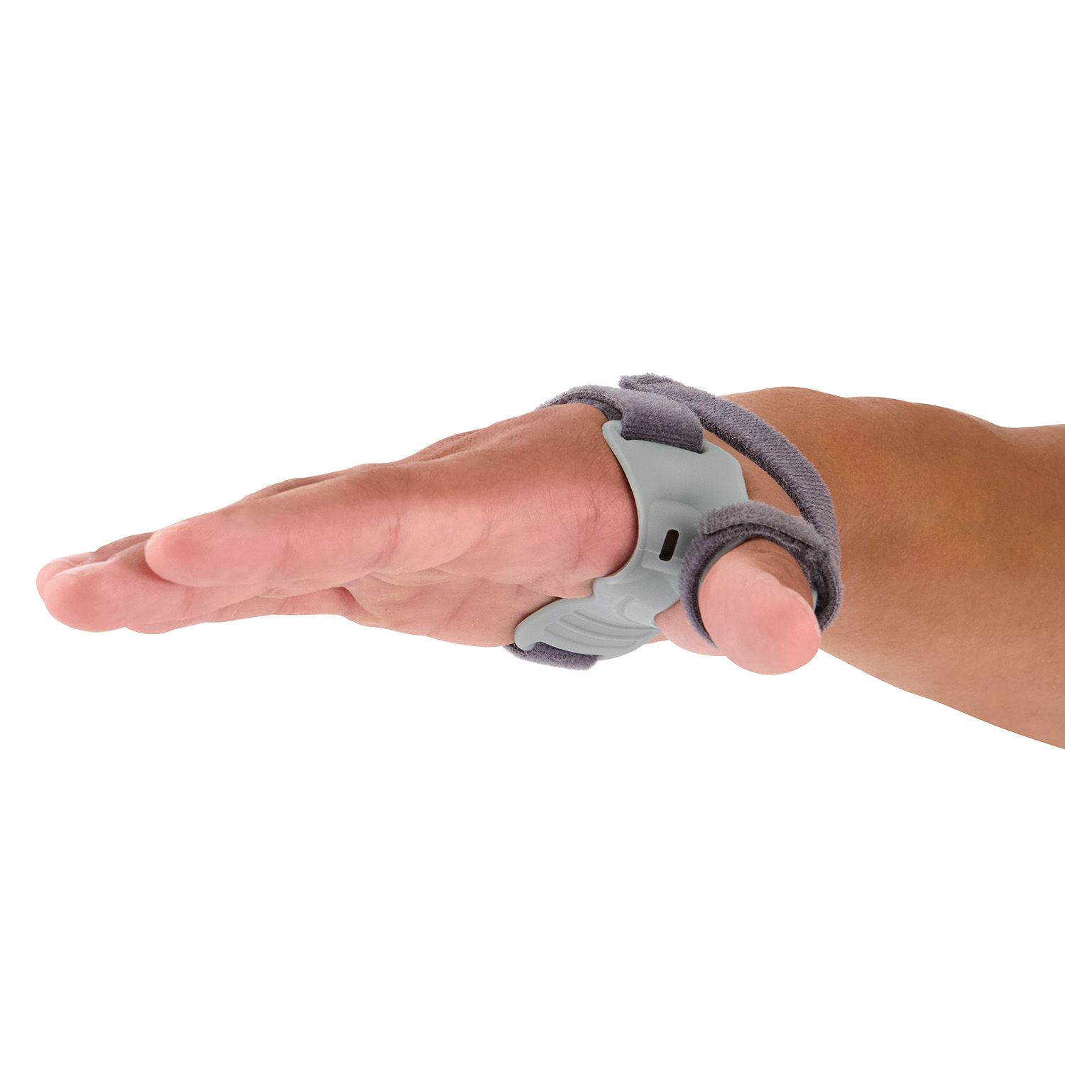 Side view of model wearing the Super Ortho Thumb Support CMC