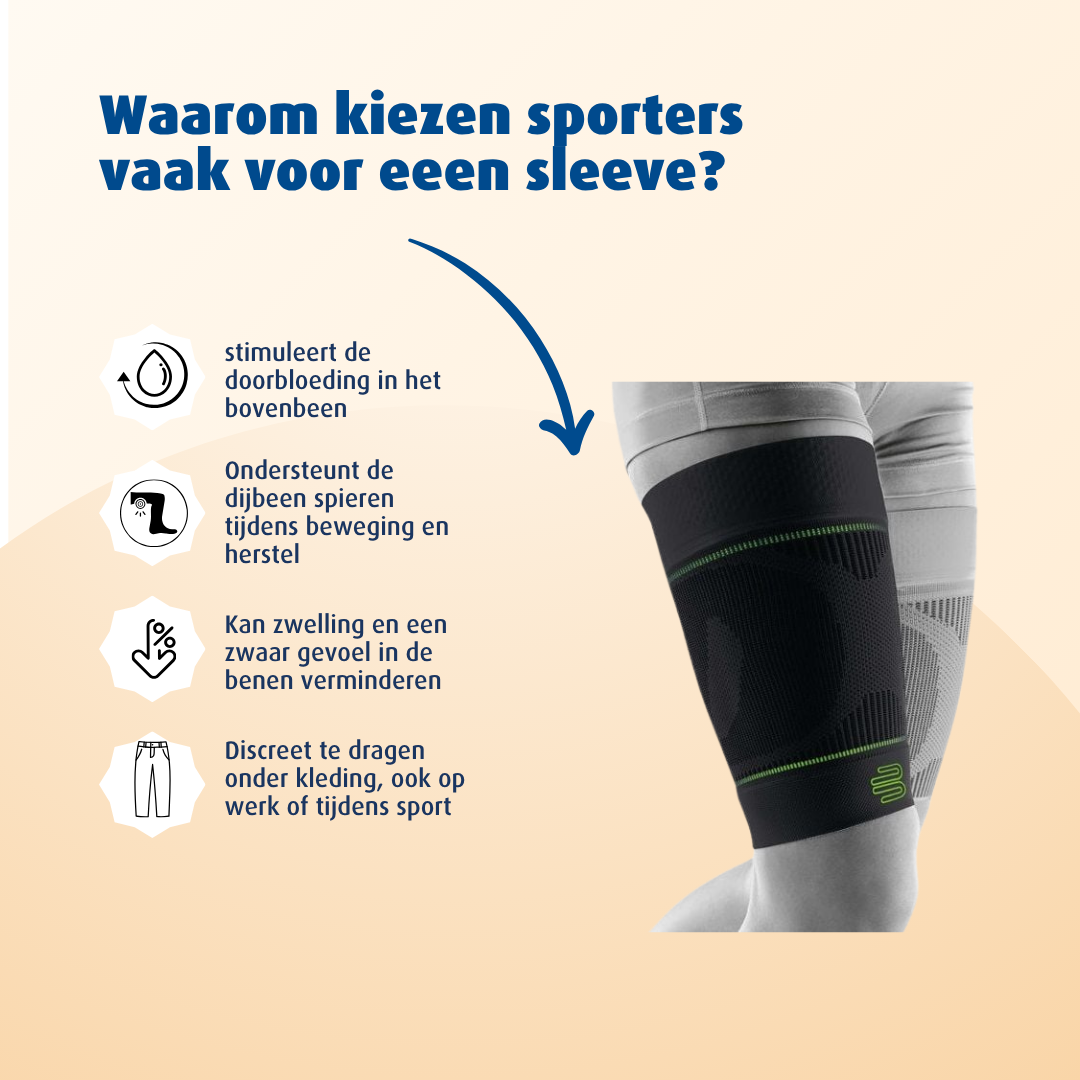 why do athletes often choose a sleeve