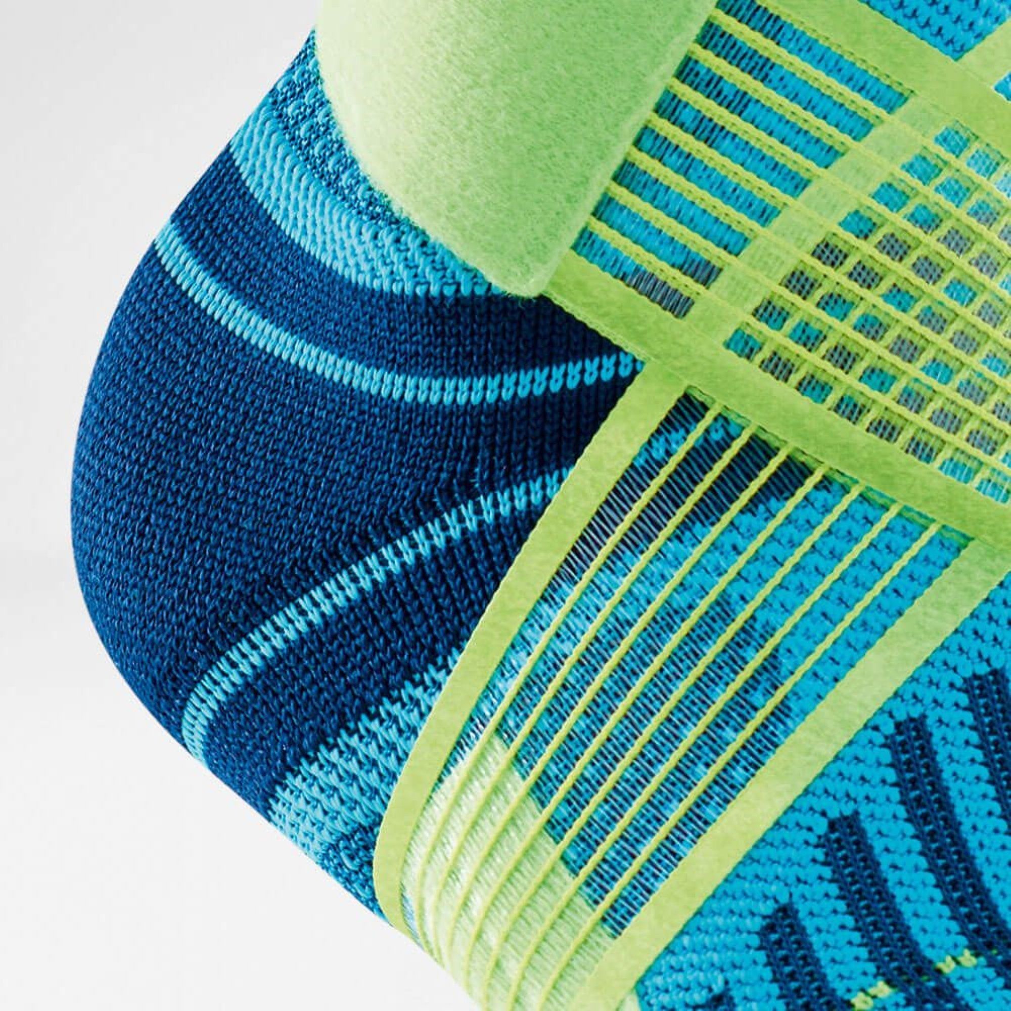 Detailaufnahme der Bauerfeind Sports Sprunggelenkbandage