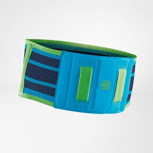 Bauerfeind Sports Rückenbandage in Riviera Blau ungetragen