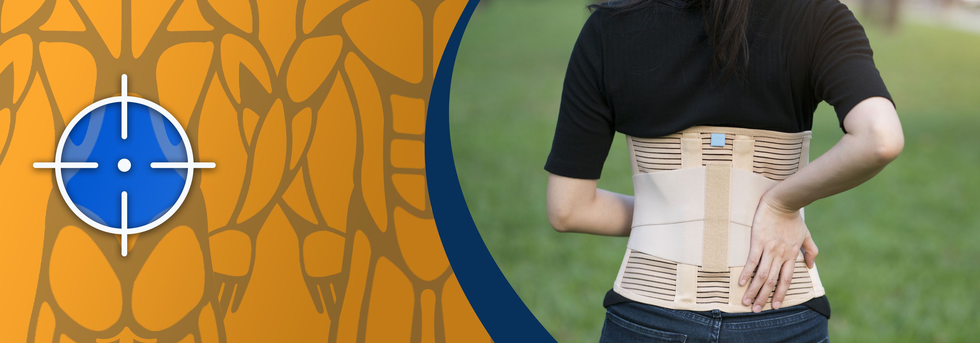 How do I apply a back support