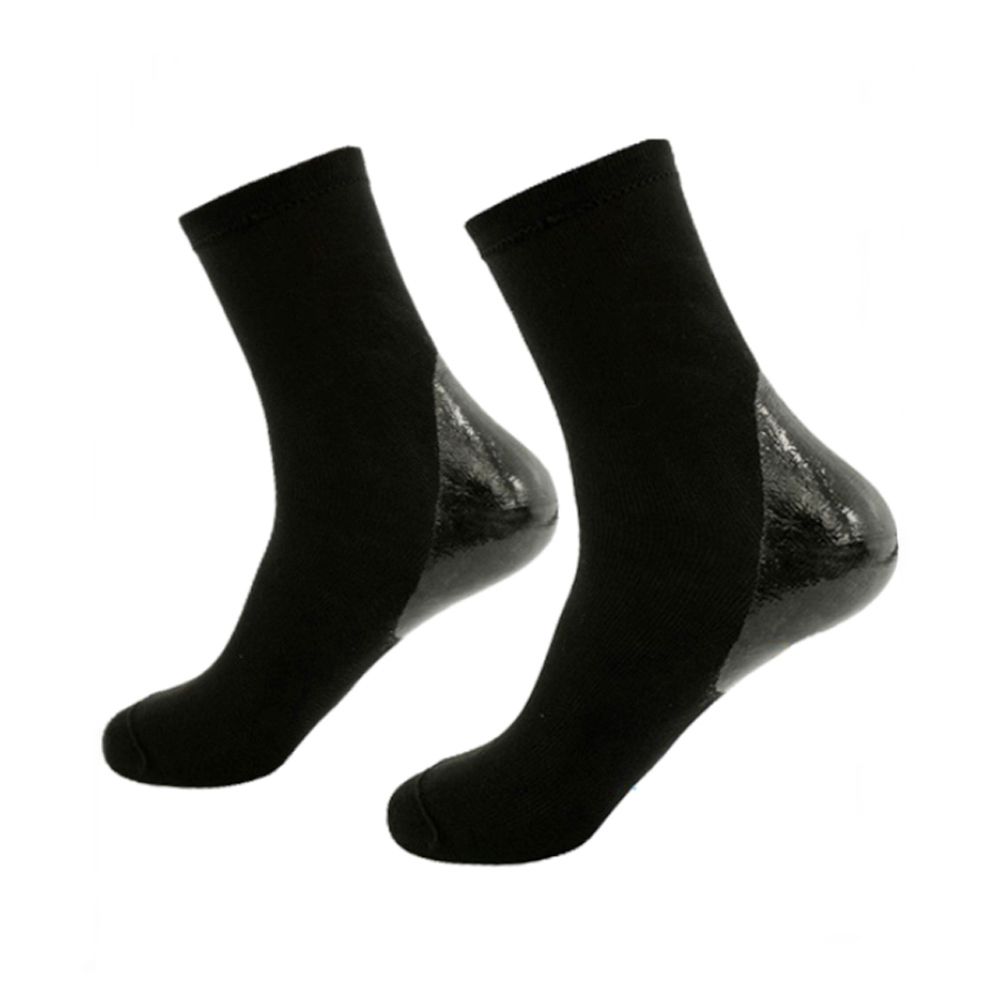 Solelution Socken mit Silikon Fersenschutz ungetragen