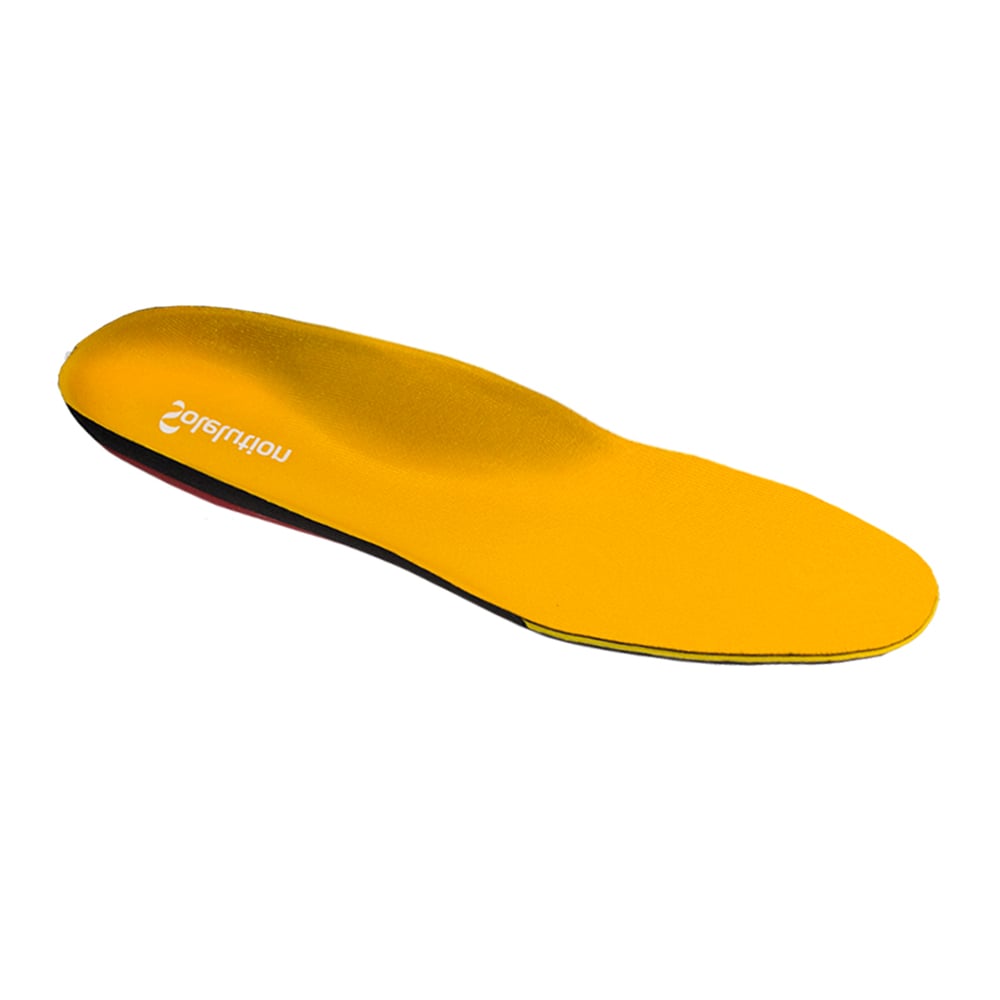 Solelution Überpronation Schuheinlagen Draufsicht