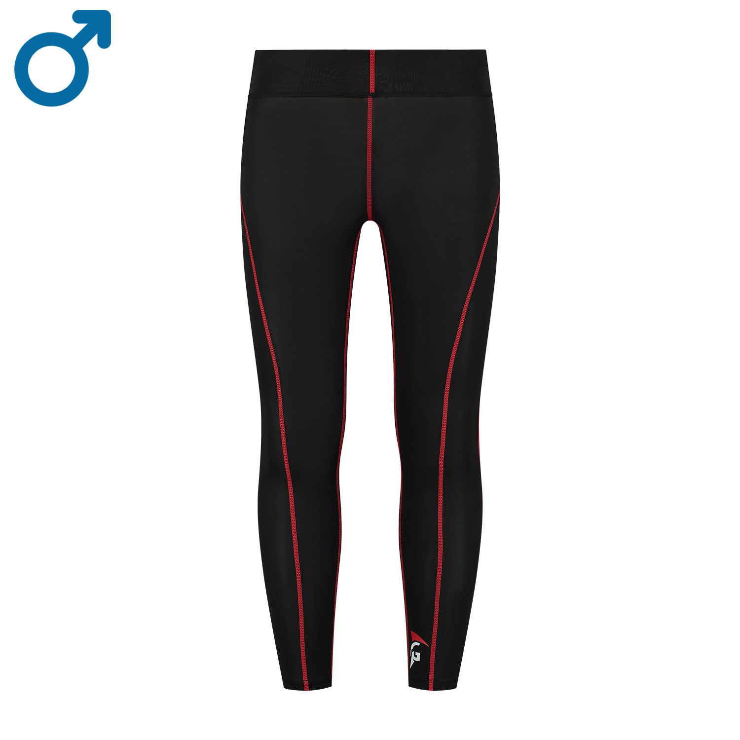 Gladiator Sports Kompressionshose Lang Herren Vorderansicht
