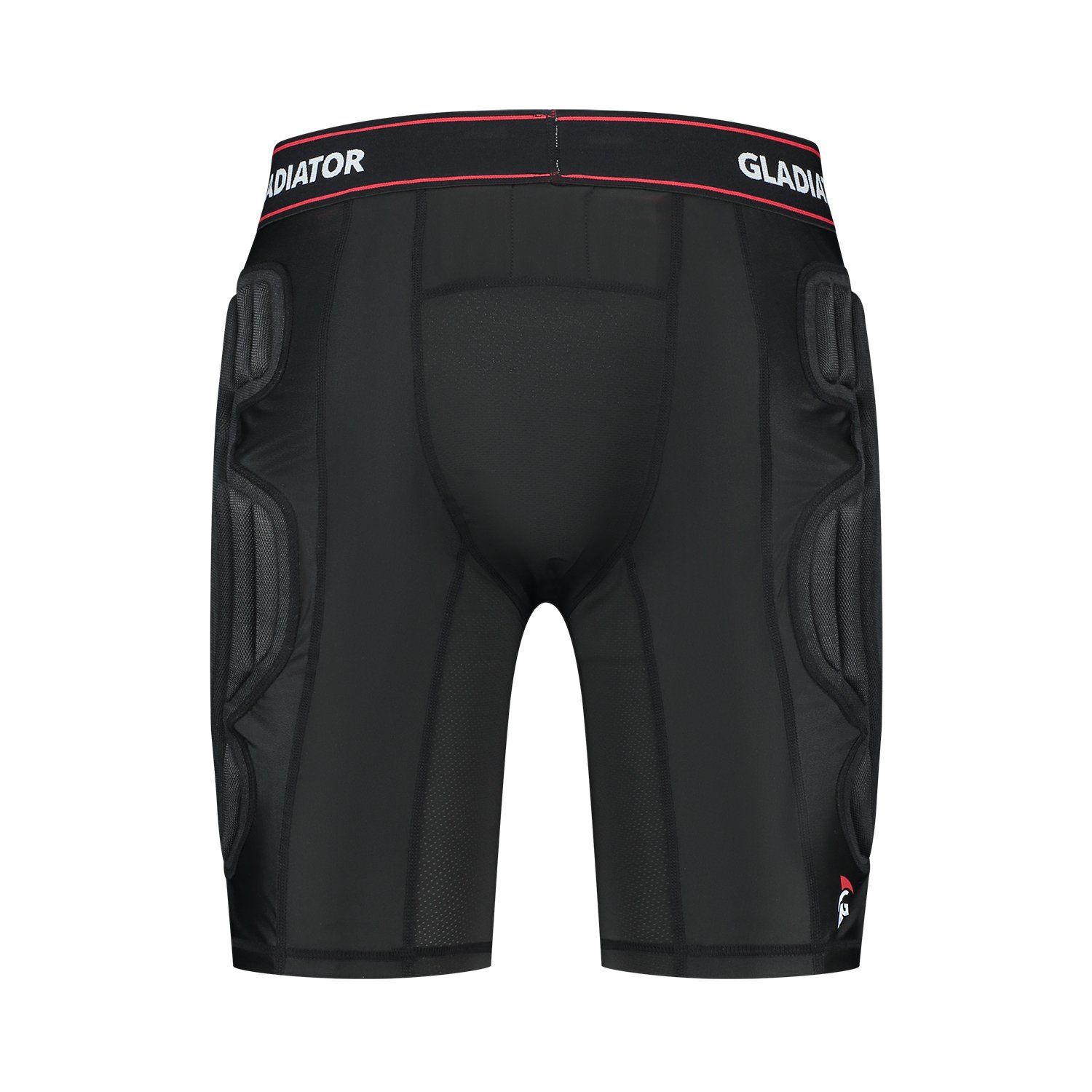 Back view of the Gladiator Sports Goalkeeper Protection Shorts