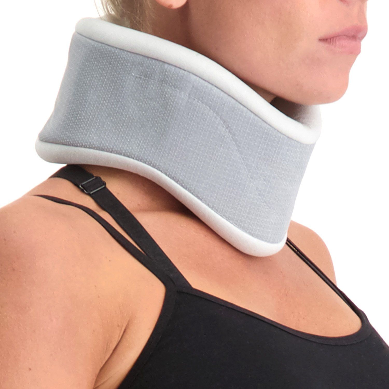 Push Med Cervicalstütze Frau Seitenansicht