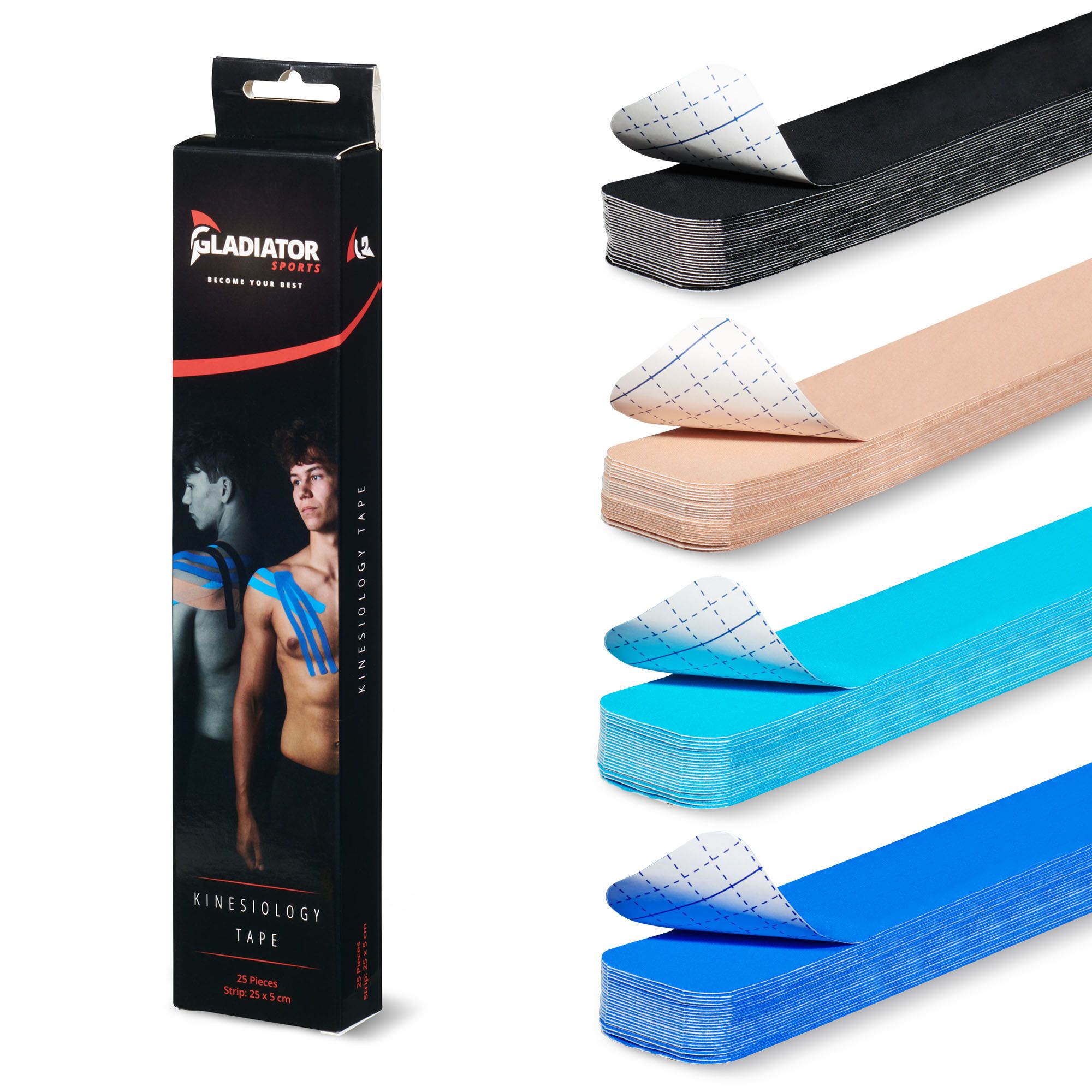 gladiator sports kinesiology strips
