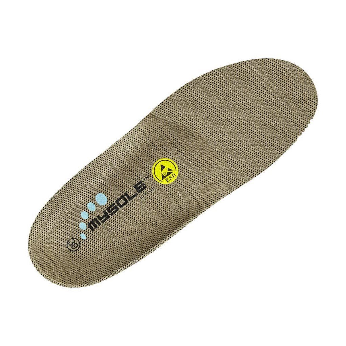 MYSOLE Work Arch High – Einlagen für Hohlfuß und Spreizfuß Draufsicht