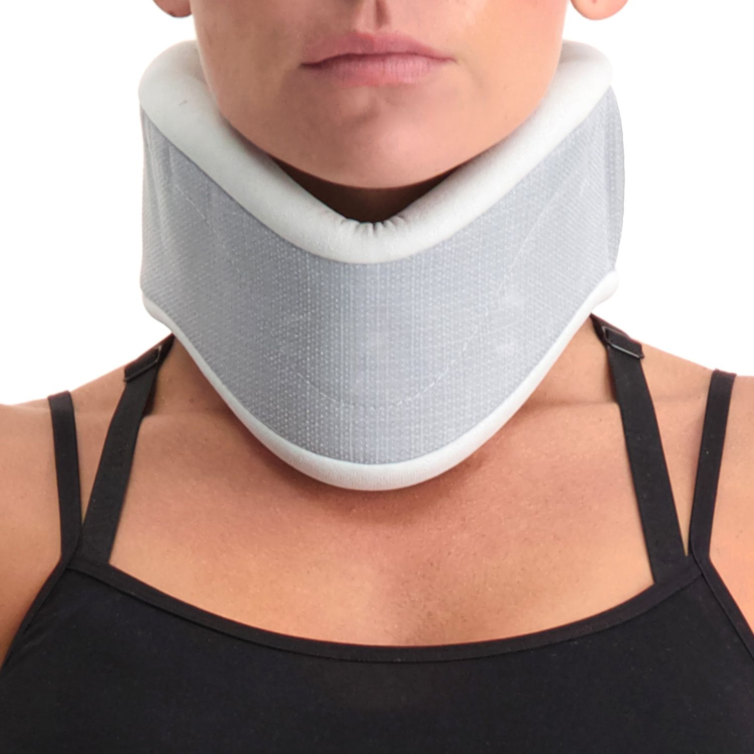 Push Med Cervicalstütze Frau Vorderansicht