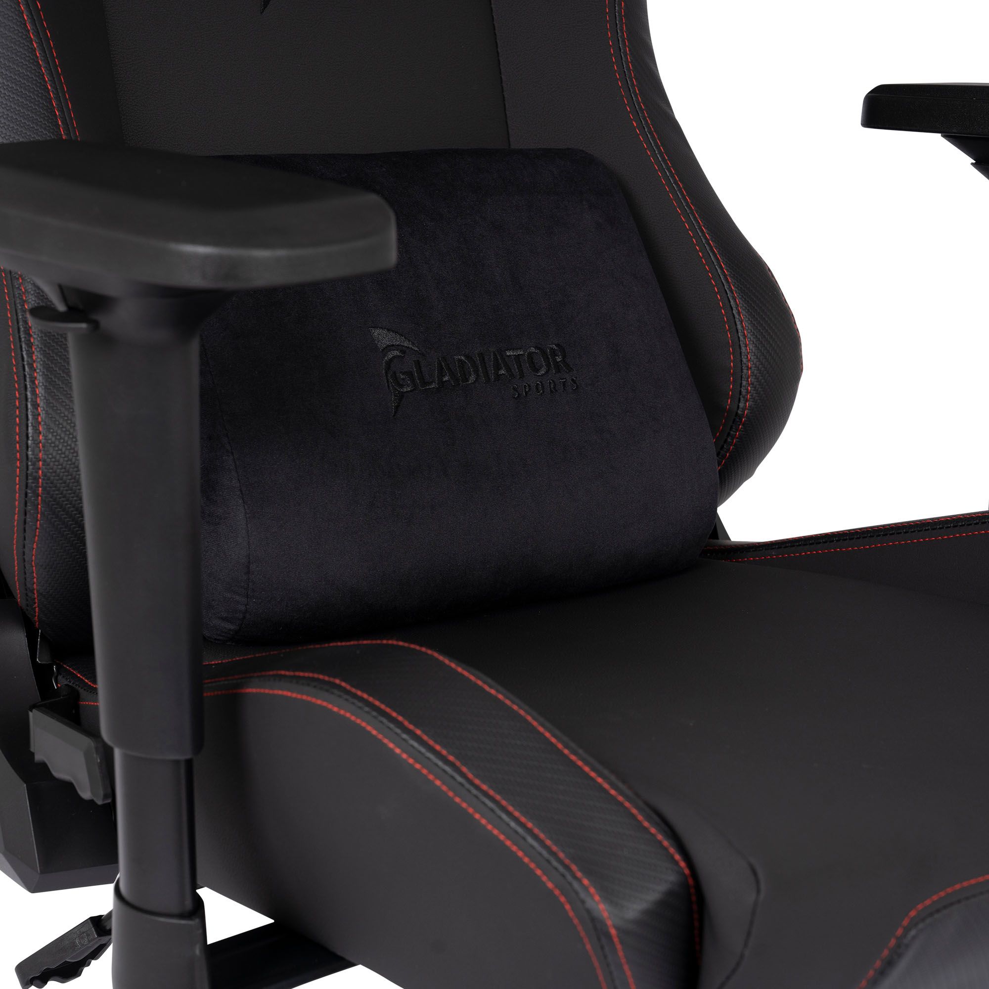 Gladiator Esports Gaming Stuhl Sitzung und Armlehnen
