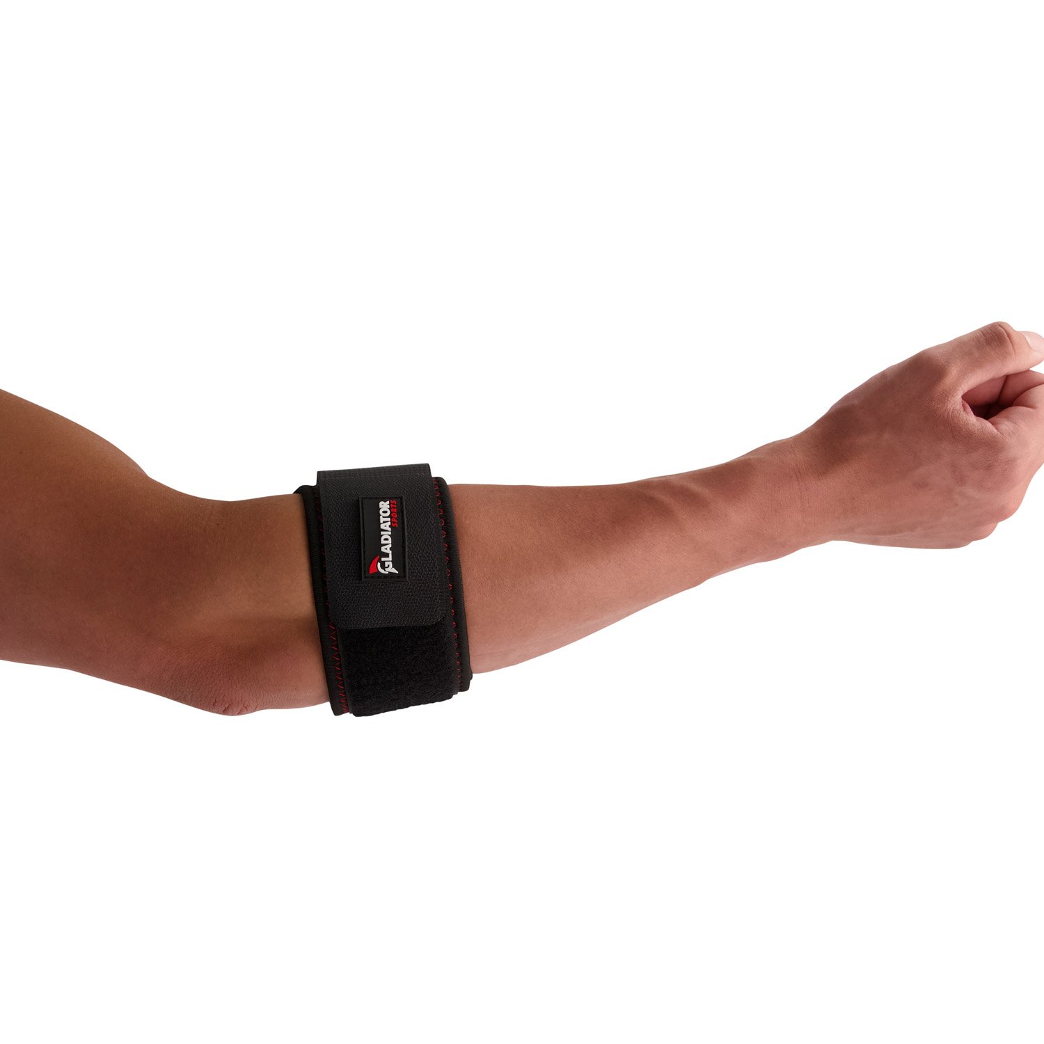 Gladiator Sports Tennisarm / Golferarm Bandage getragen vom rechten Arm