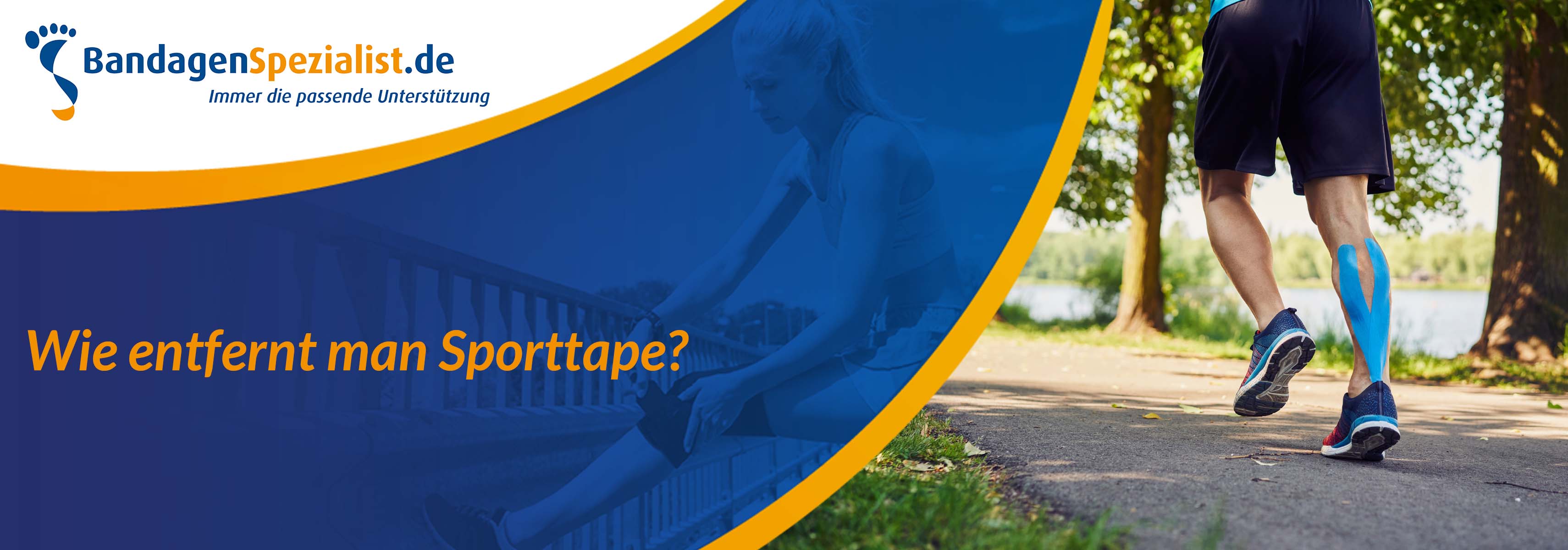 Wie entfernt man Sporttape?